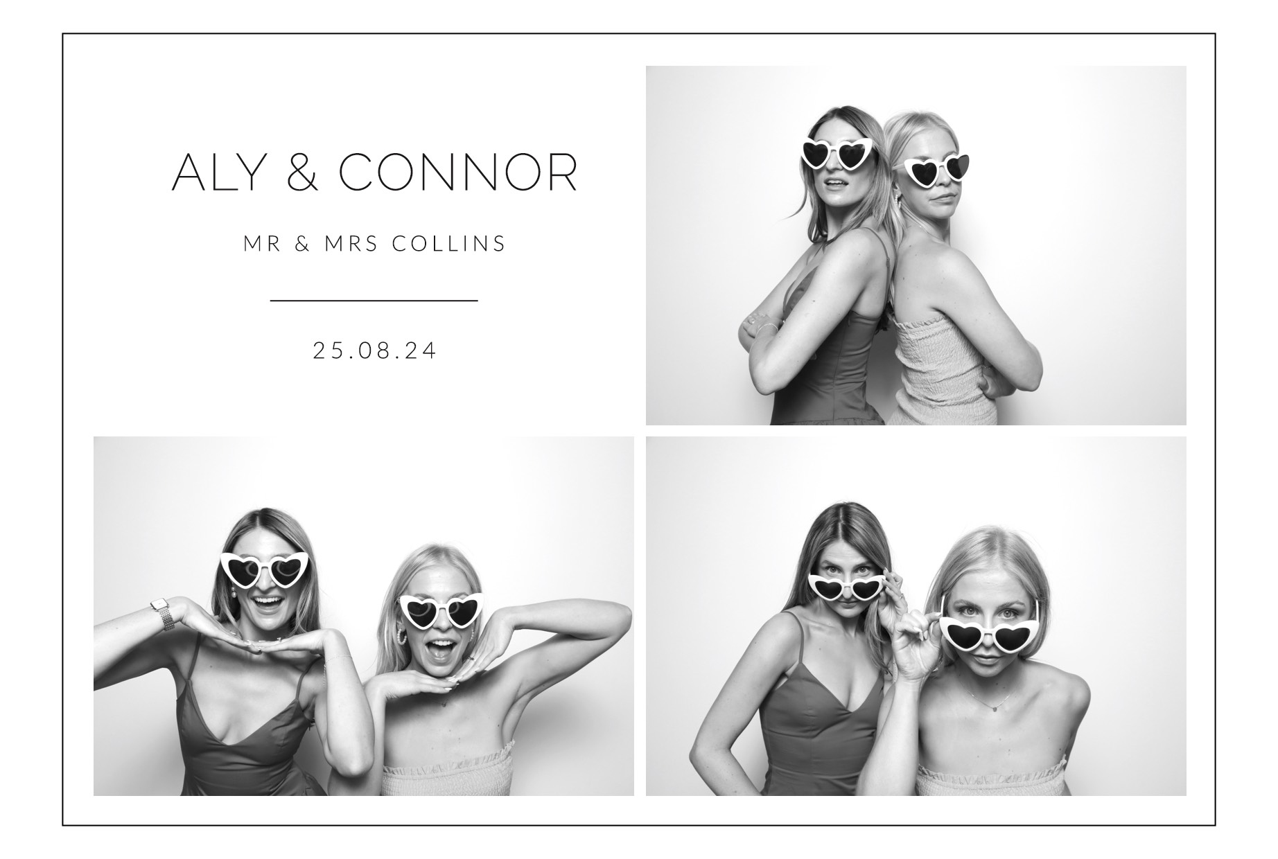 Aly & Connor | View more photos from the event at images.mobile-photo-booth.com/u/MobilePhotoBoothUK/Aly-Connor