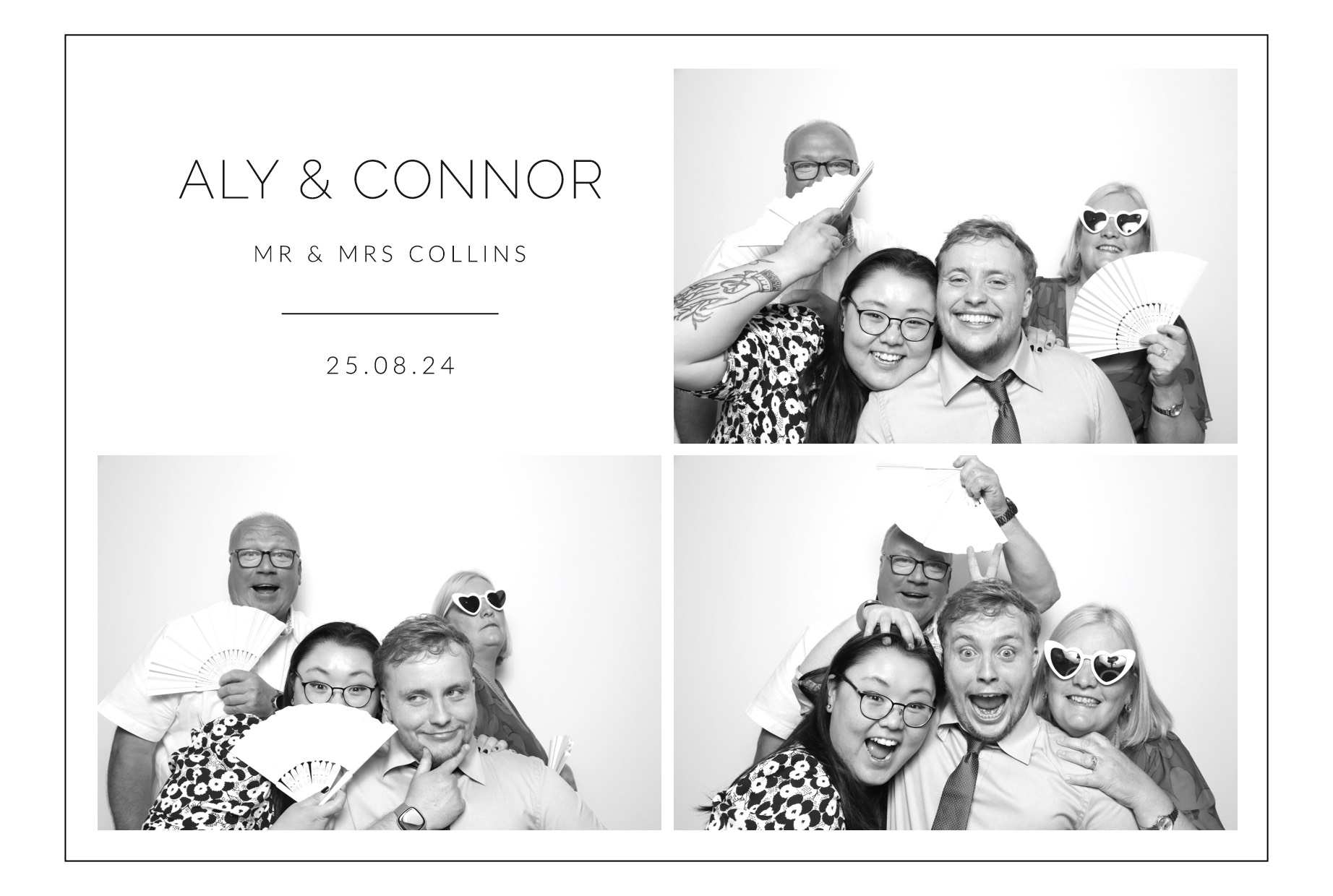 Aly & Connor | View more photos from the event at images.mobile-photo-booth.com/u/MobilePhotoBoothUK/Aly-Connor