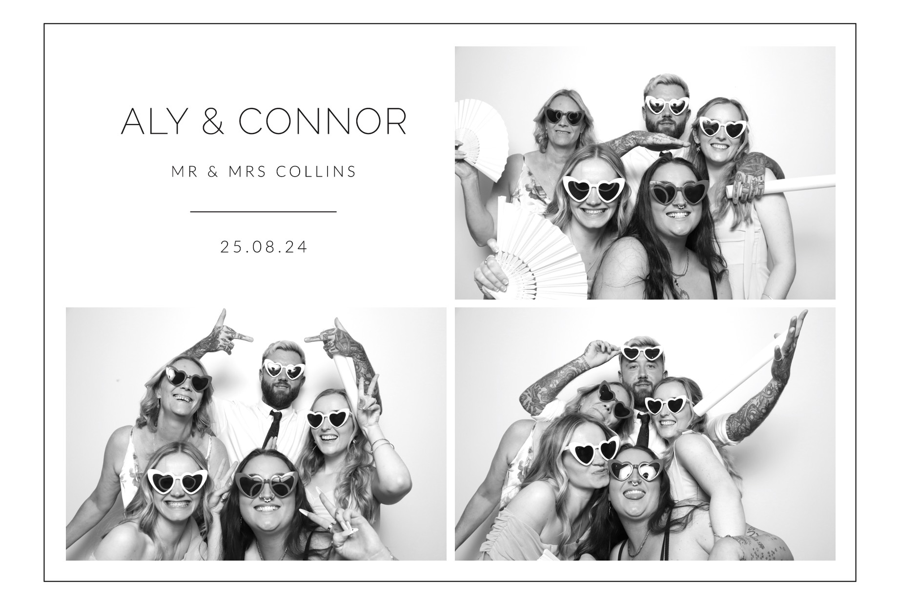 Aly & Connor | View more photos from the event at images.mobile-photo-booth.com/u/MobilePhotoBoothUK/Aly-Connor