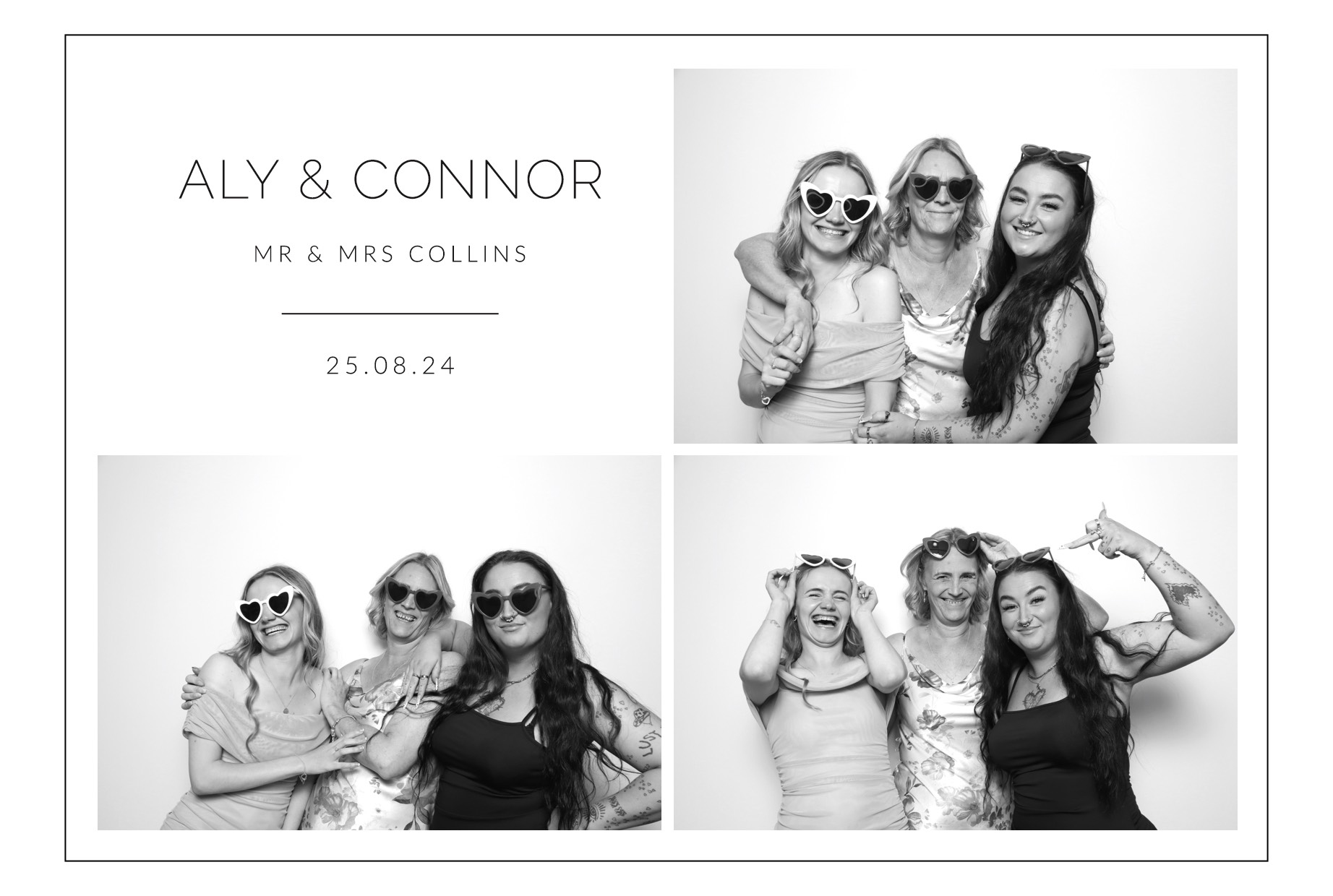 Aly & Connor | View more photos from the event at images.mobile-photo-booth.com/u/MobilePhotoBoothUK/Aly-Connor