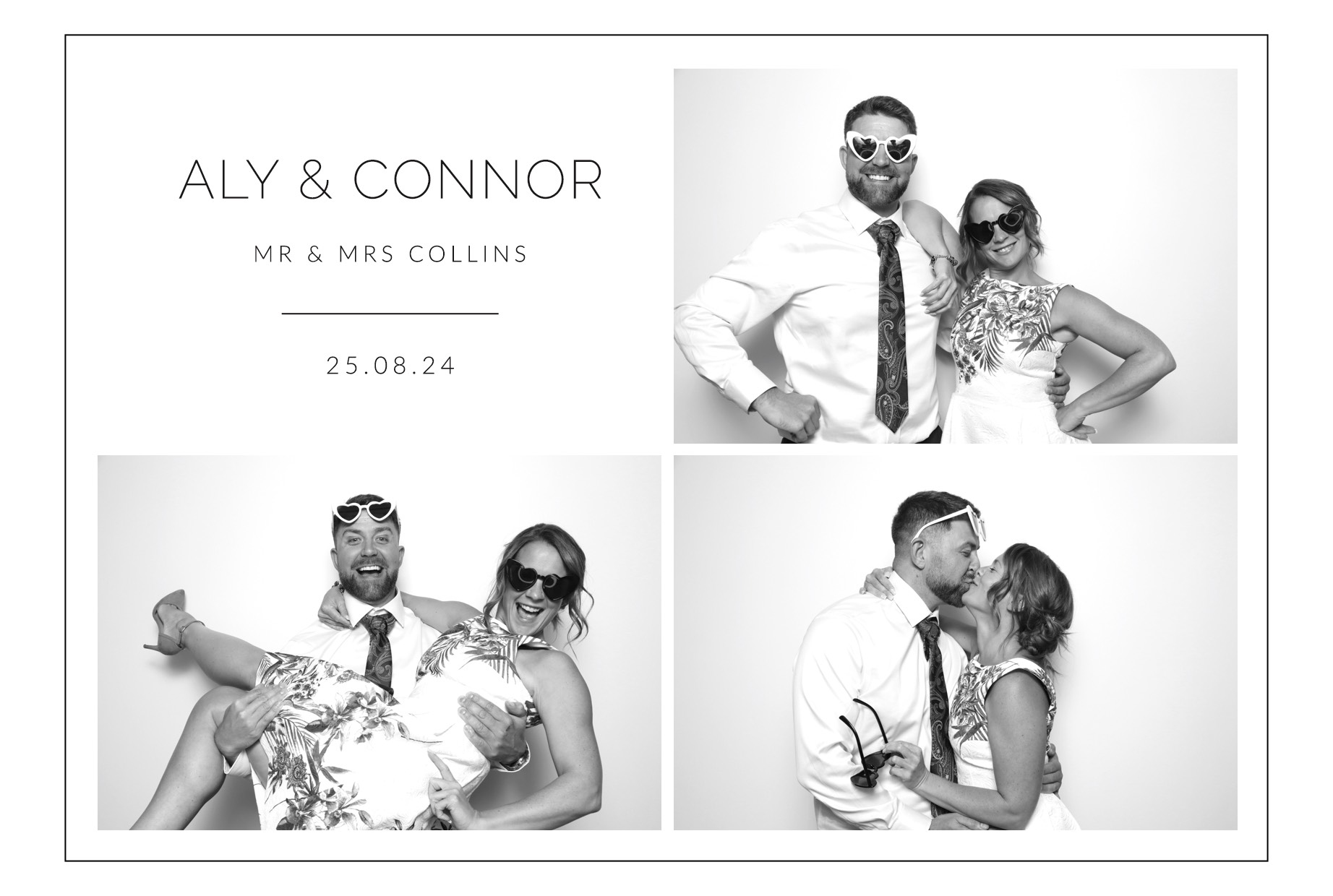 Aly & Connor | View more photos from the event at images.mobile-photo-booth.com/u/MobilePhotoBoothUK/Aly-Connor