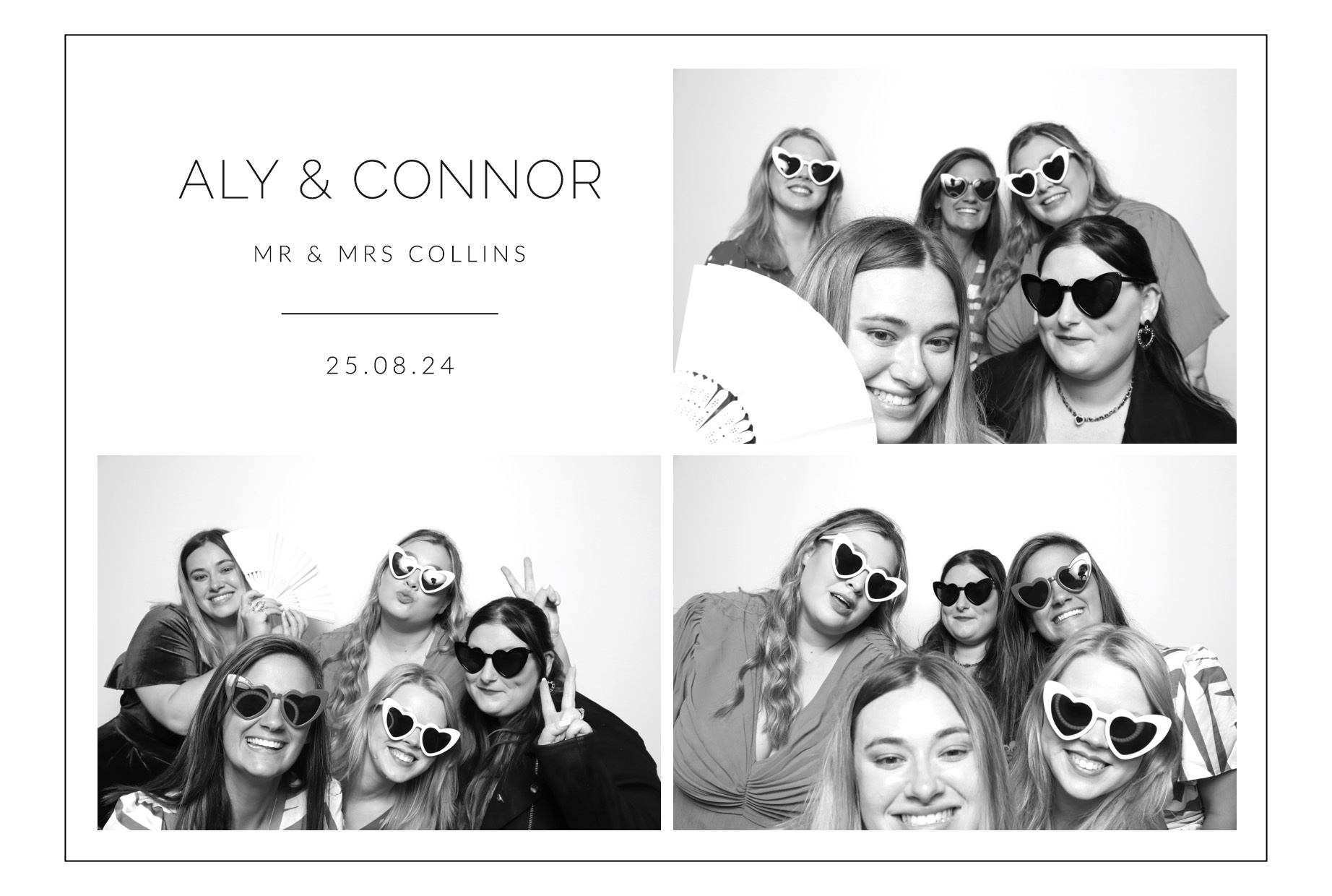 Aly & Connor | View more photos from the event at images.mobile-photo-booth.com/u/MobilePhotoBoothUK/Aly-Connor