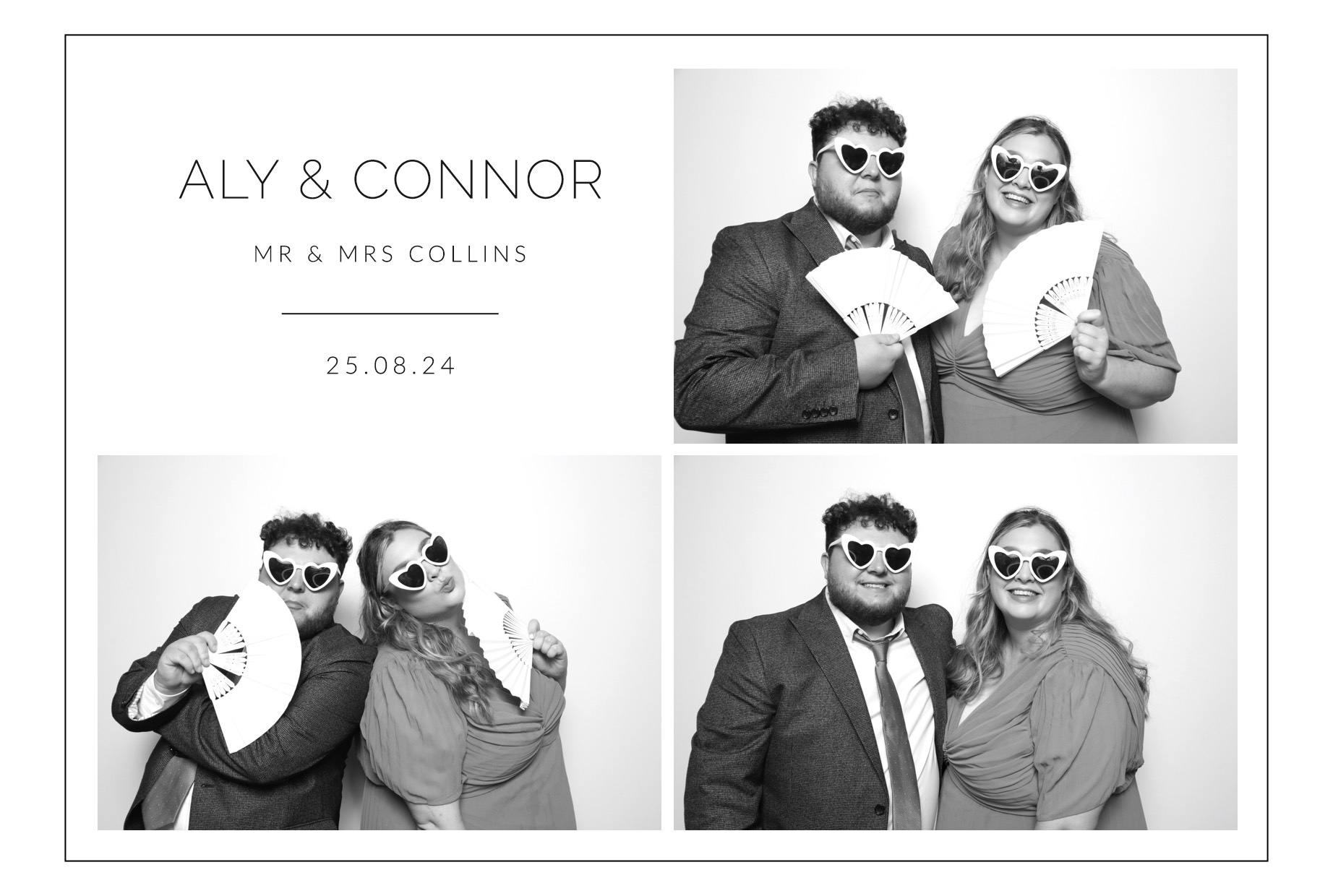 Aly & Connor | View more photos from the event at images.mobile-photo-booth.com/u/MobilePhotoBoothUK/Aly-Connor