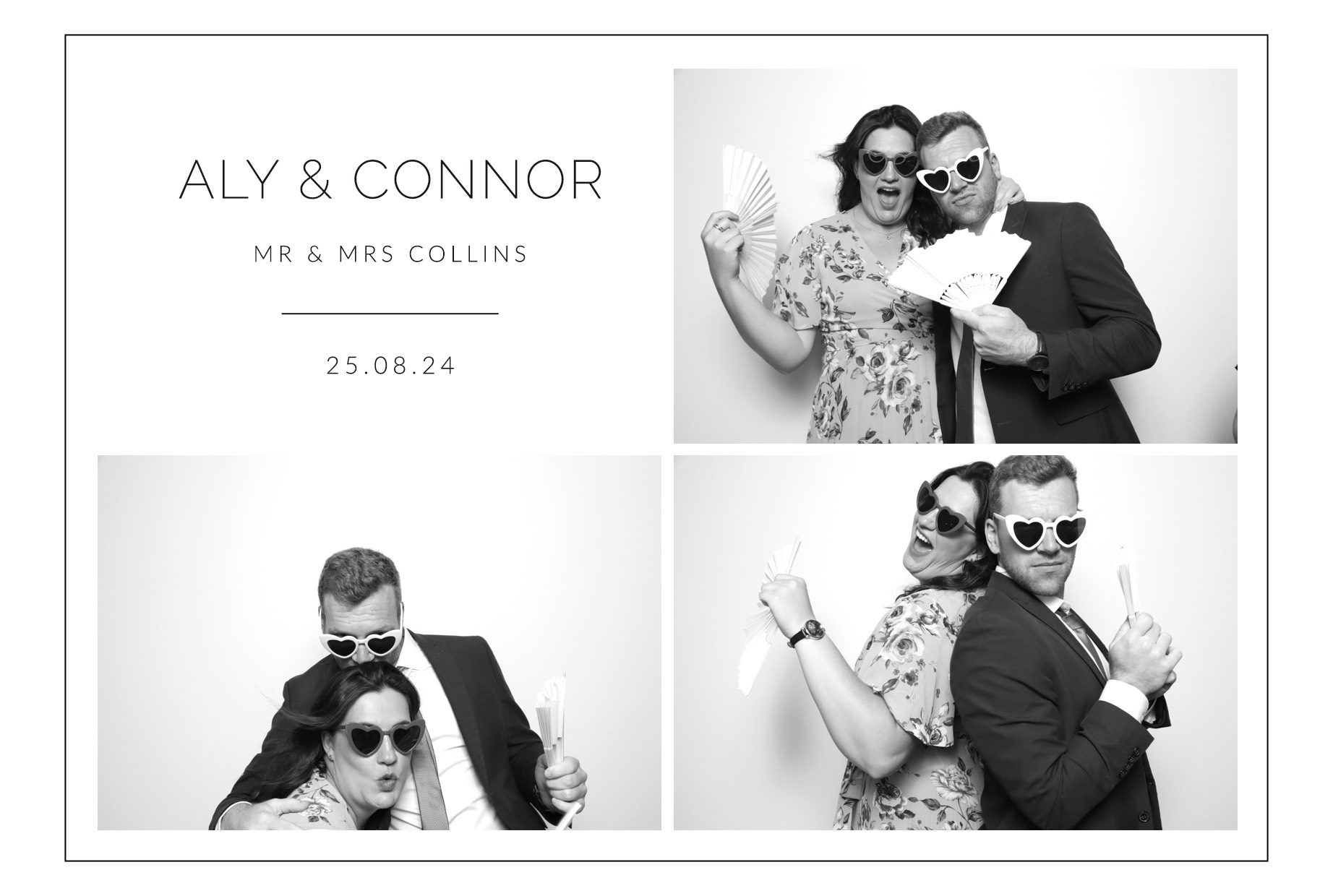 Aly & Connor | View more photos from the event at images.mobile-photo-booth.com/u/MobilePhotoBoothUK/Aly-Connor