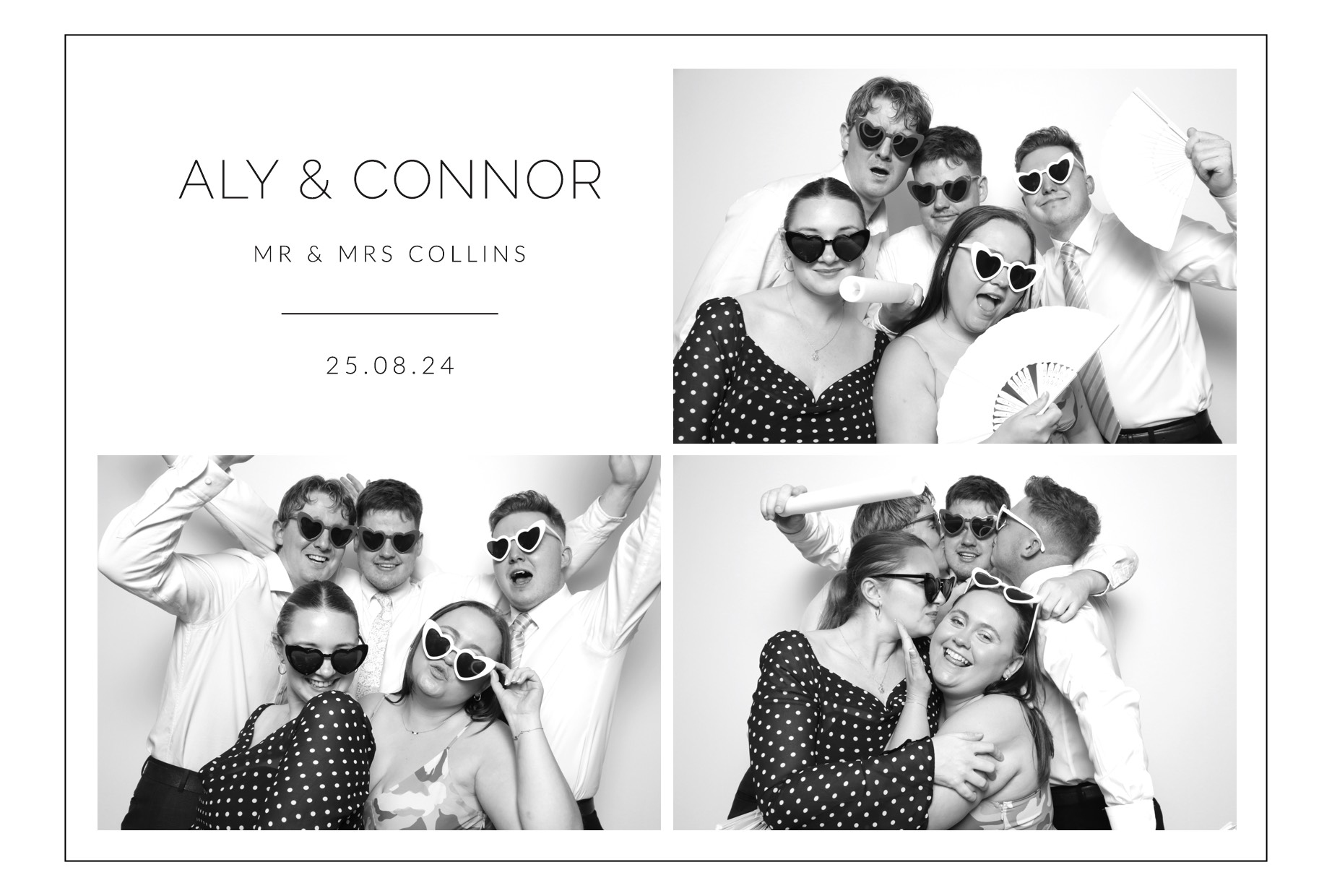 Aly & Connor | View more photos from the event at images.mobile-photo-booth.com/u/MobilePhotoBoothUK/Aly-Connor
