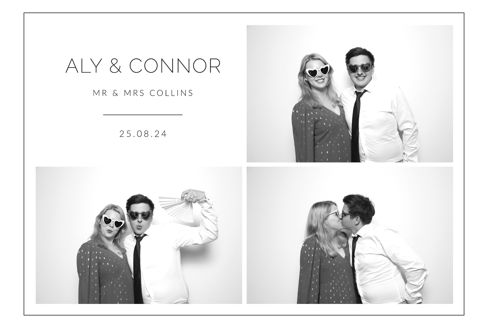 Aly & Connor | View more photos from the event at images.mobile-photo-booth.com/u/MobilePhotoBoothUK/Aly-Connor