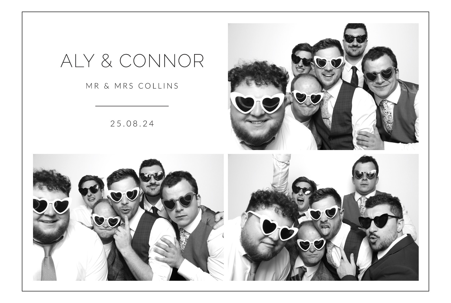 Aly & Connor | View more photos from the event at images.mobile-photo-booth.com/u/MobilePhotoBoothUK/Aly-Connor