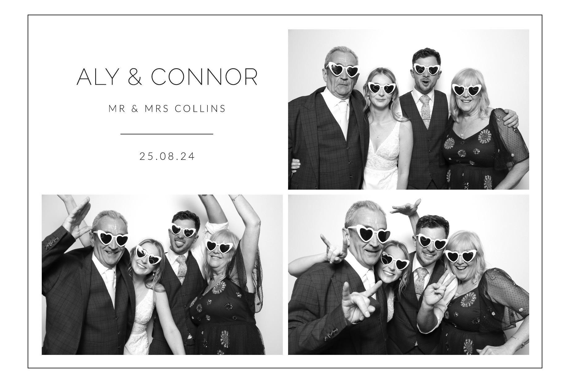 Aly & Connor | View more photos from the event at images.mobile-photo-booth.com/u/MobilePhotoBoothUK/Aly-Connor