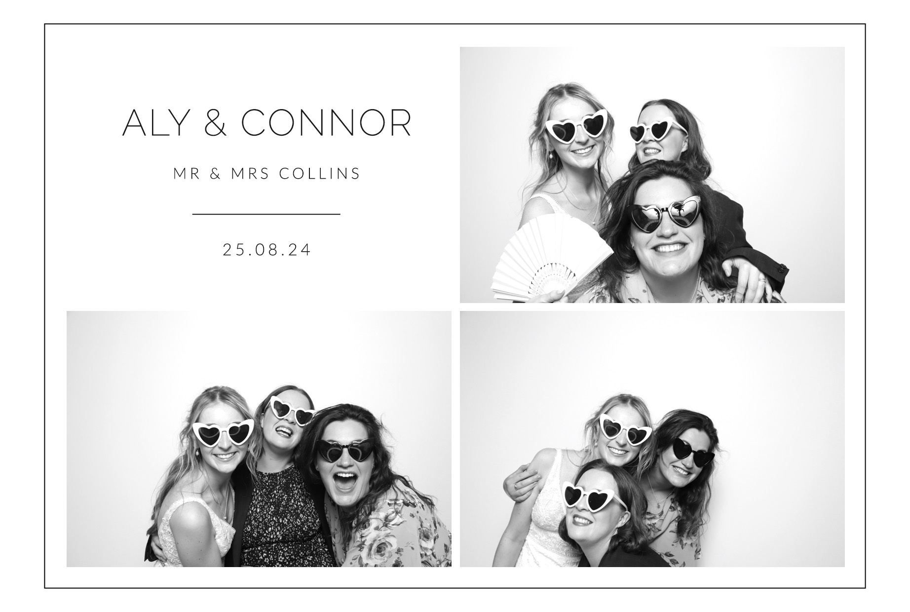 Aly & Connor | View more photos from the event at images.mobile-photo-booth.com/u/MobilePhotoBoothUK/Aly-Connor