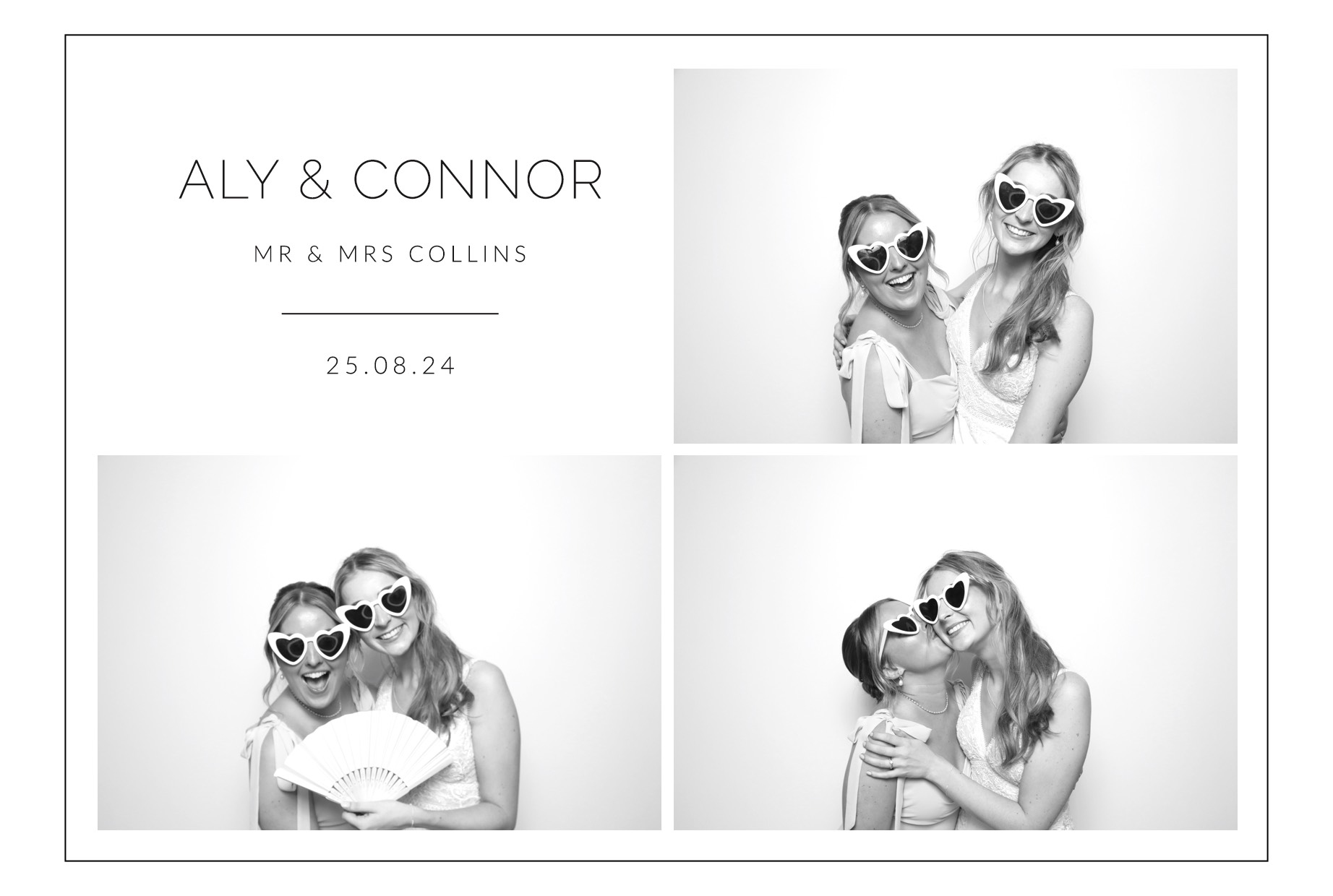 Aly & Connor | View more photos from the event at images.mobile-photo-booth.com/u/MobilePhotoBoothUK/Aly-Connor