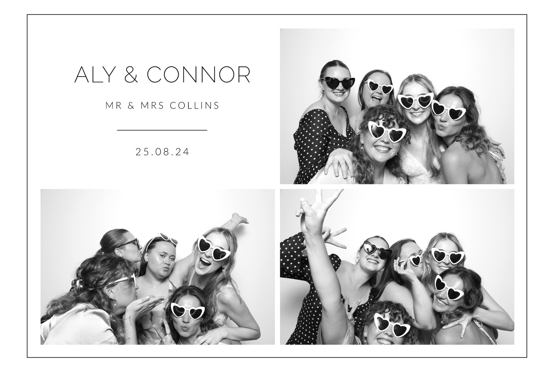 Aly & Connor | View more photos from the event at images.mobile-photo-booth.com/u/MobilePhotoBoothUK/Aly-Connor