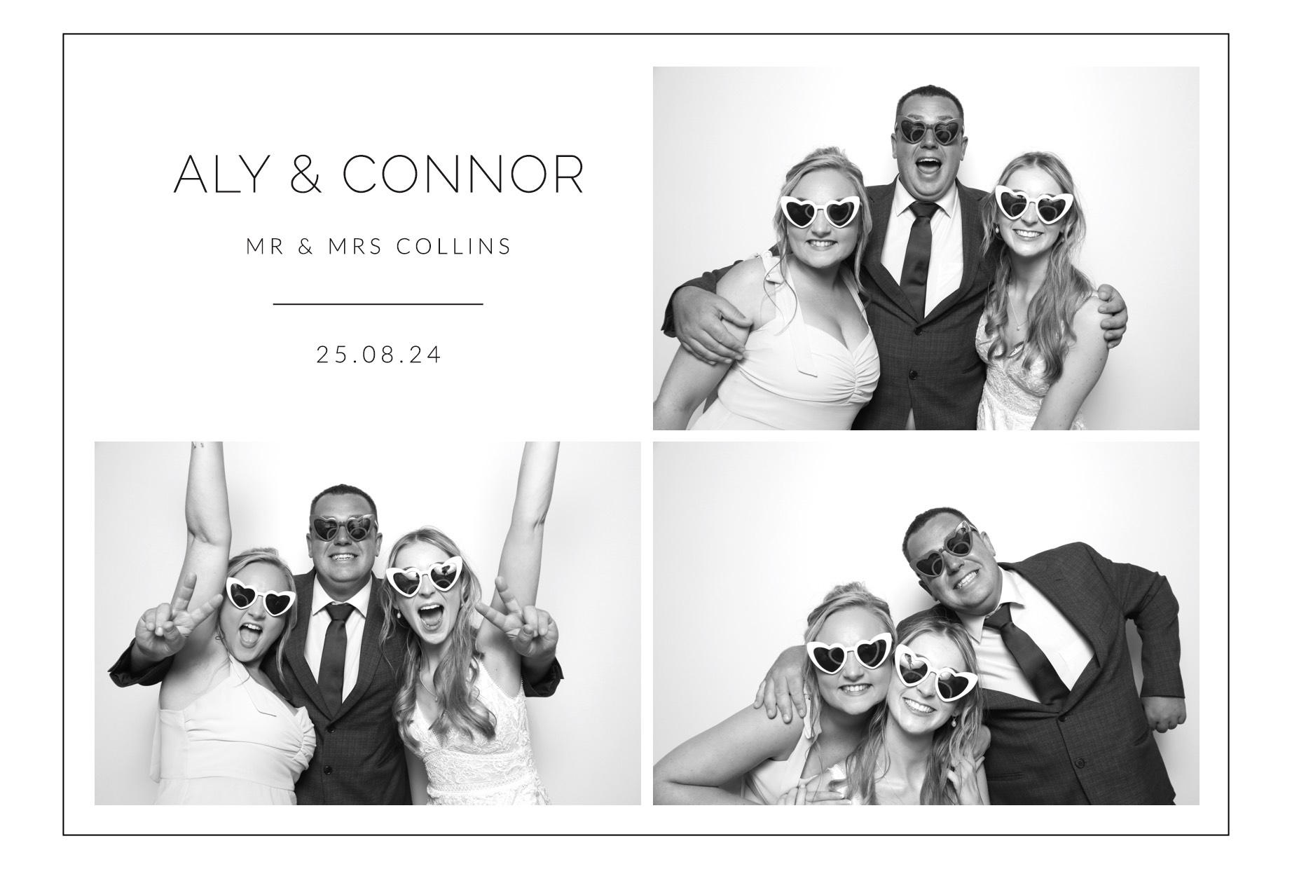 Aly & Connor | View more photos from the event at images.mobile-photo-booth.com/u/MobilePhotoBoothUK/Aly-Connor