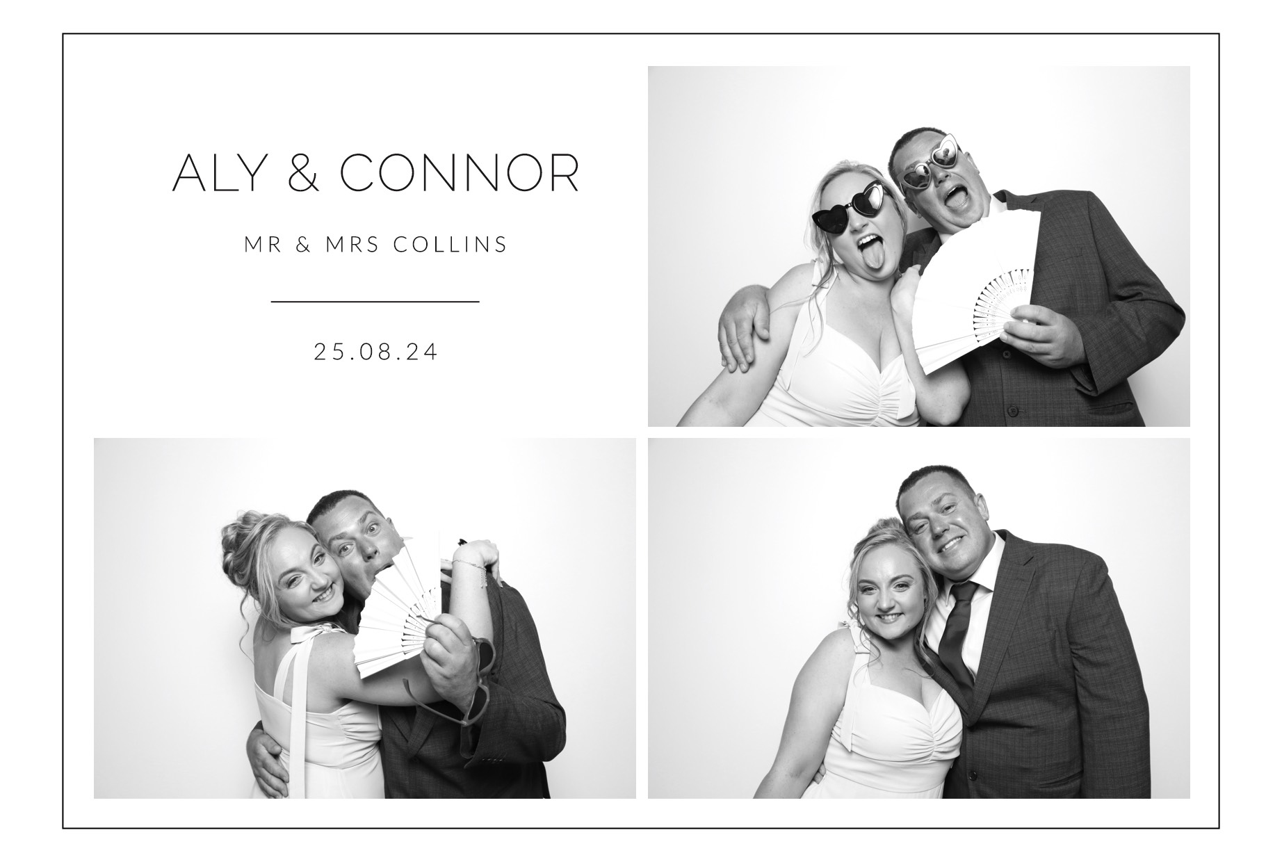 Aly & Connor | View more photos from the event at images.mobile-photo-booth.com/u/MobilePhotoBoothUK/Aly-Connor