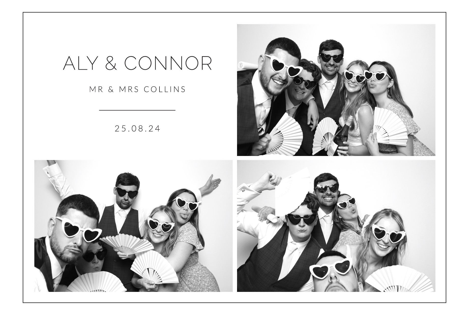 Aly & Connor | View more photos from the event at images.mobile-photo-booth.com/u/MobilePhotoBoothUK/Aly-Connor