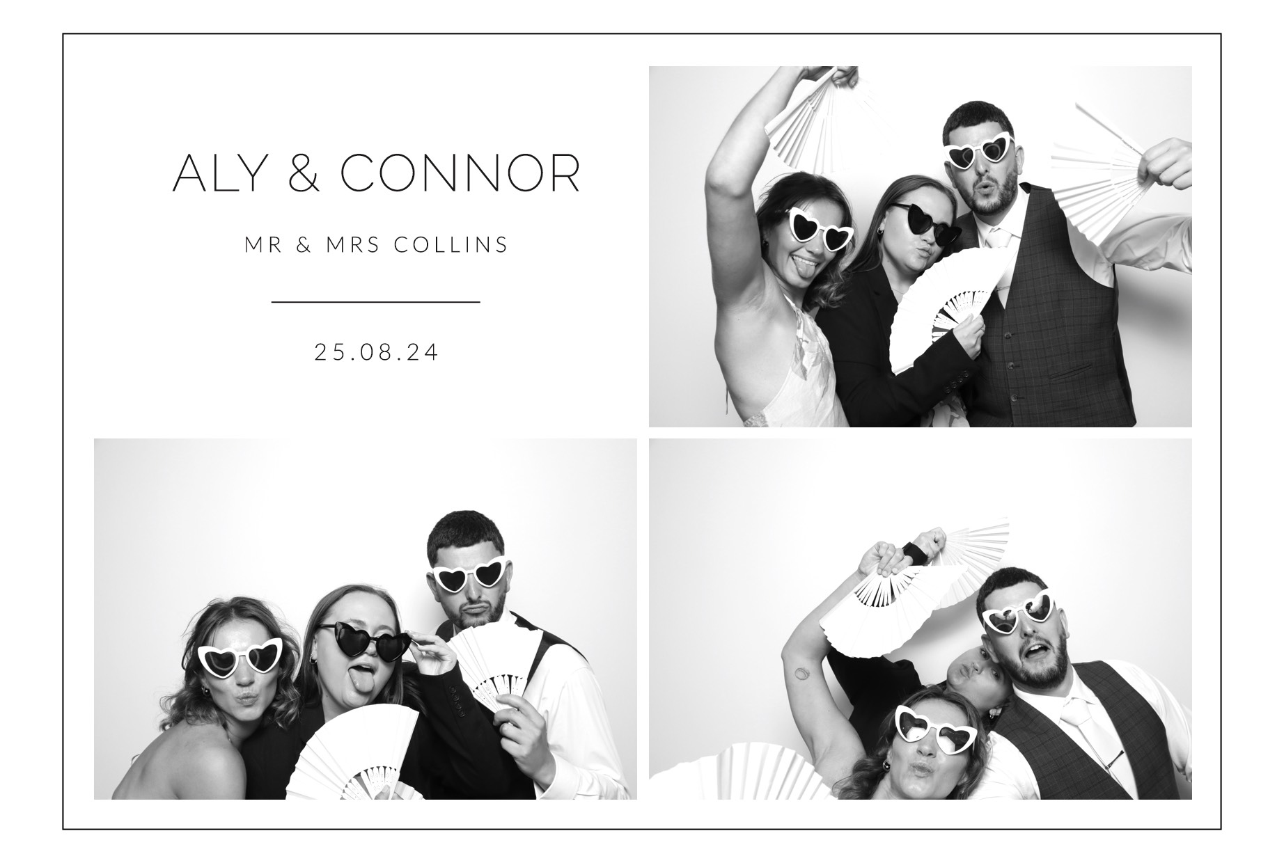 Aly & Connor | View more photos from the event at images.mobile-photo-booth.com/u/MobilePhotoBoothUK/Aly-Connor