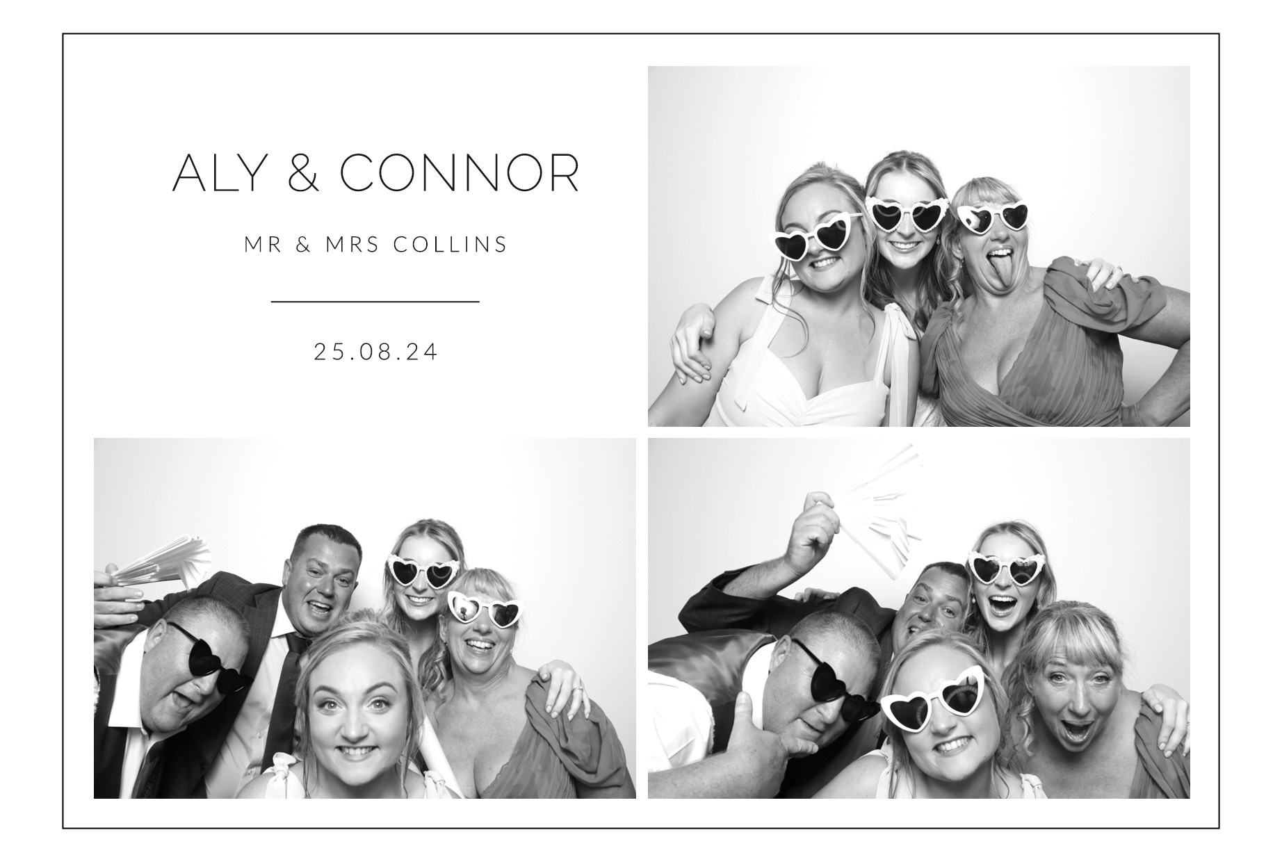 Aly & Connor | View more photos from the event at images.mobile-photo-booth.com/u/MobilePhotoBoothUK/Aly-Connor