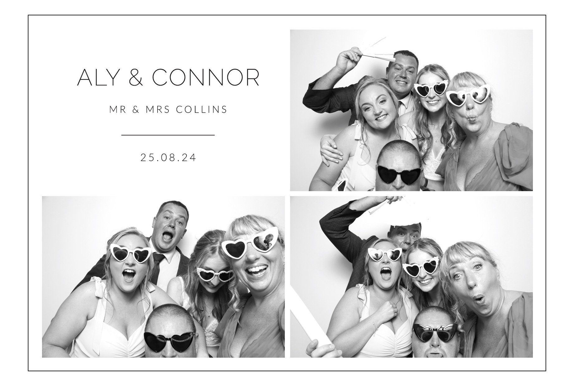 Aly & Connor | View more photos from the event at images.mobile-photo-booth.com/u/MobilePhotoBoothUK/Aly-Connor