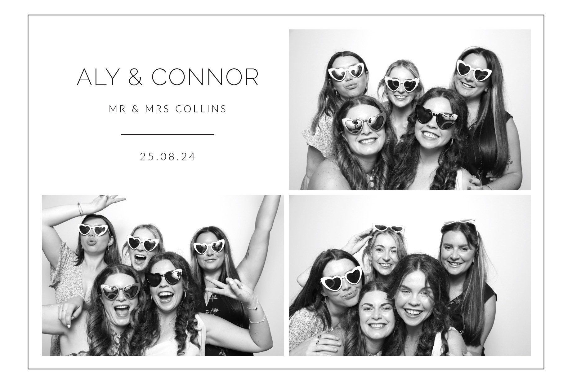 Aly & Connor | View more photos from the event at images.mobile-photo-booth.com/u/MobilePhotoBoothUK/Aly-Connor