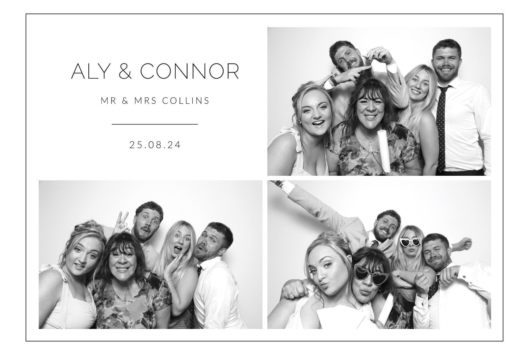 Aly & Connor | View more photos from the event at images.mobile-photo-booth.com/u/MobilePhotoBoothUK/Aly-Connor
