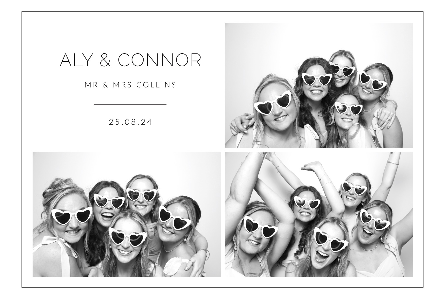 Aly & Connor | View more photos from the event at images.mobile-photo-booth.com/u/MobilePhotoBoothUK/Aly-Connor