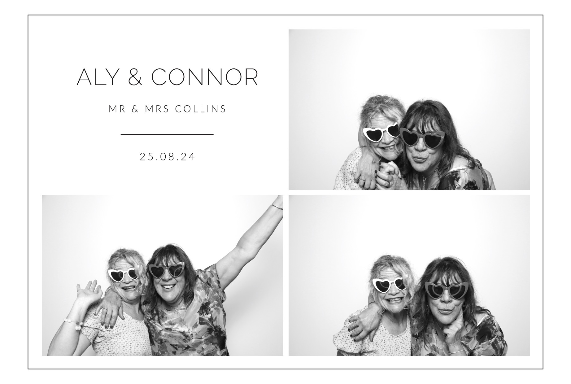 Aly & Connor | View more photos from the event at images.mobile-photo-booth.com/u/MobilePhotoBoothUK/Aly-Connor