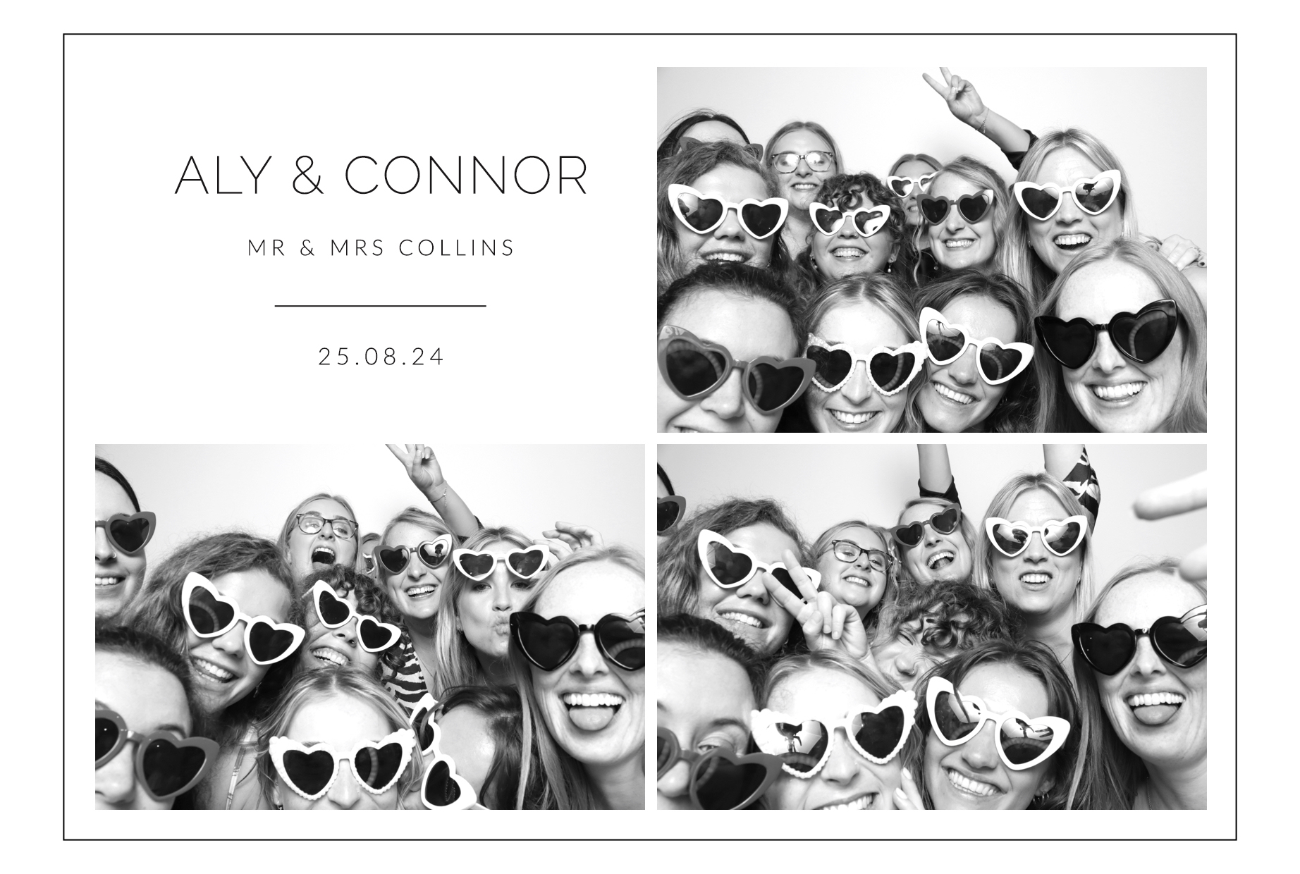 Aly & Connor | View more photos from the event at images.mobile-photo-booth.com/u/MobilePhotoBoothUK/Aly-Connor