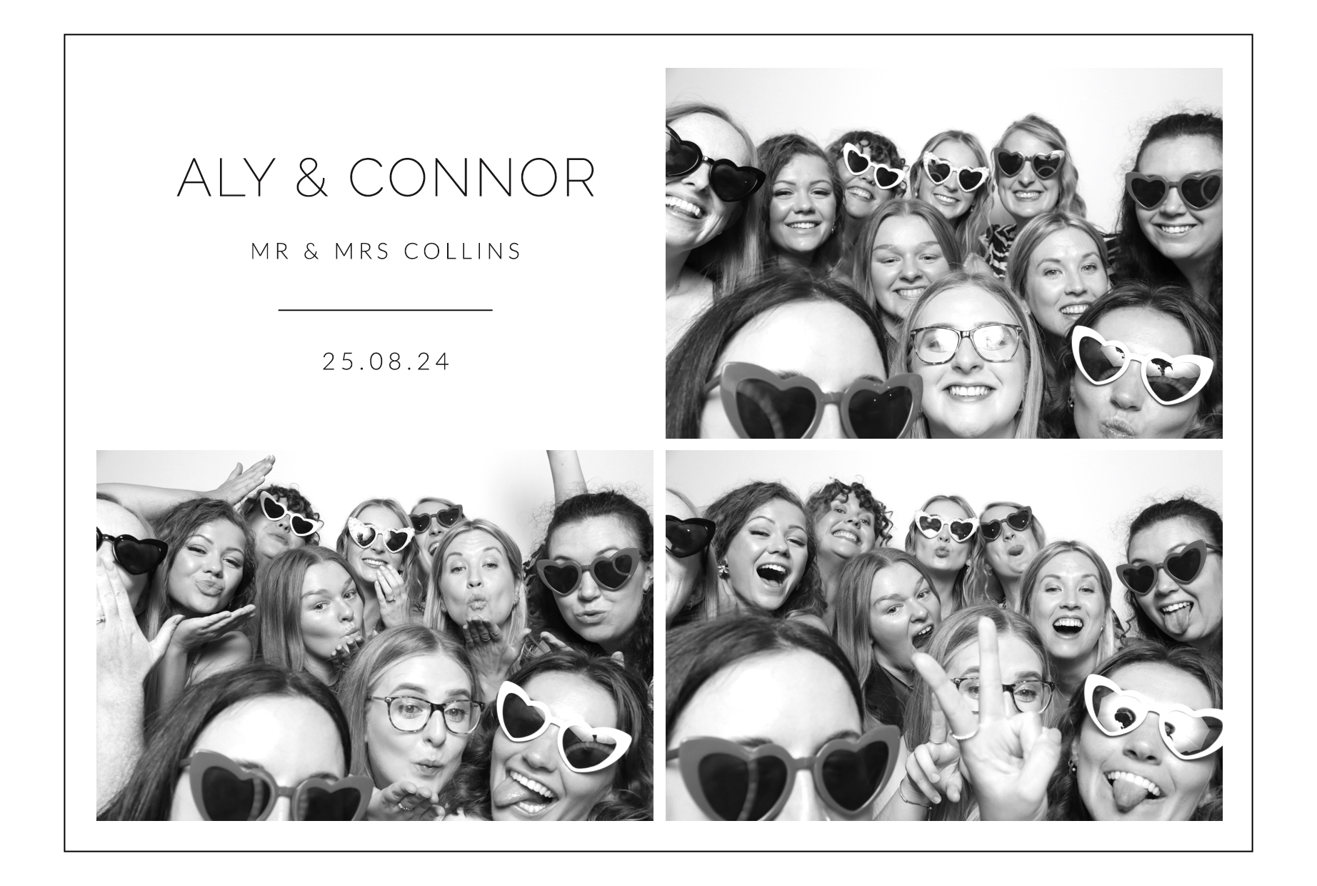 Aly & Connor | View more photos from the event at images.mobile-photo-booth.com/u/MobilePhotoBoothUK/Aly-Connor