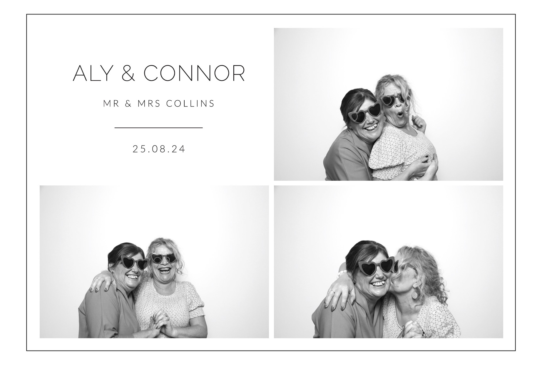Aly & Connor | View more photos from the event at images.mobile-photo-booth.com/u/MobilePhotoBoothUK/Aly-Connor