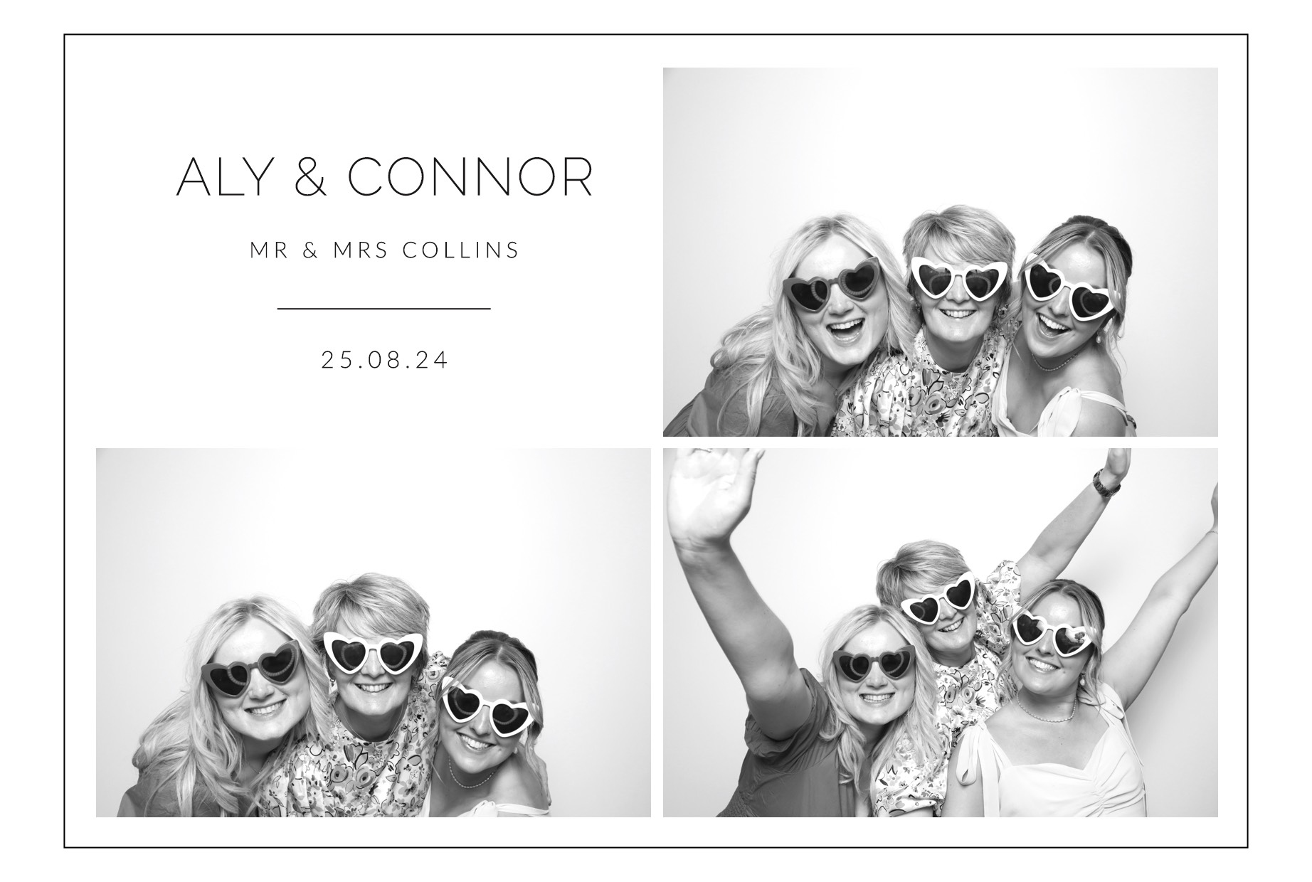 Aly & Connor | View more photos from the event at images.mobile-photo-booth.com/u/MobilePhotoBoothUK/Aly-Connor