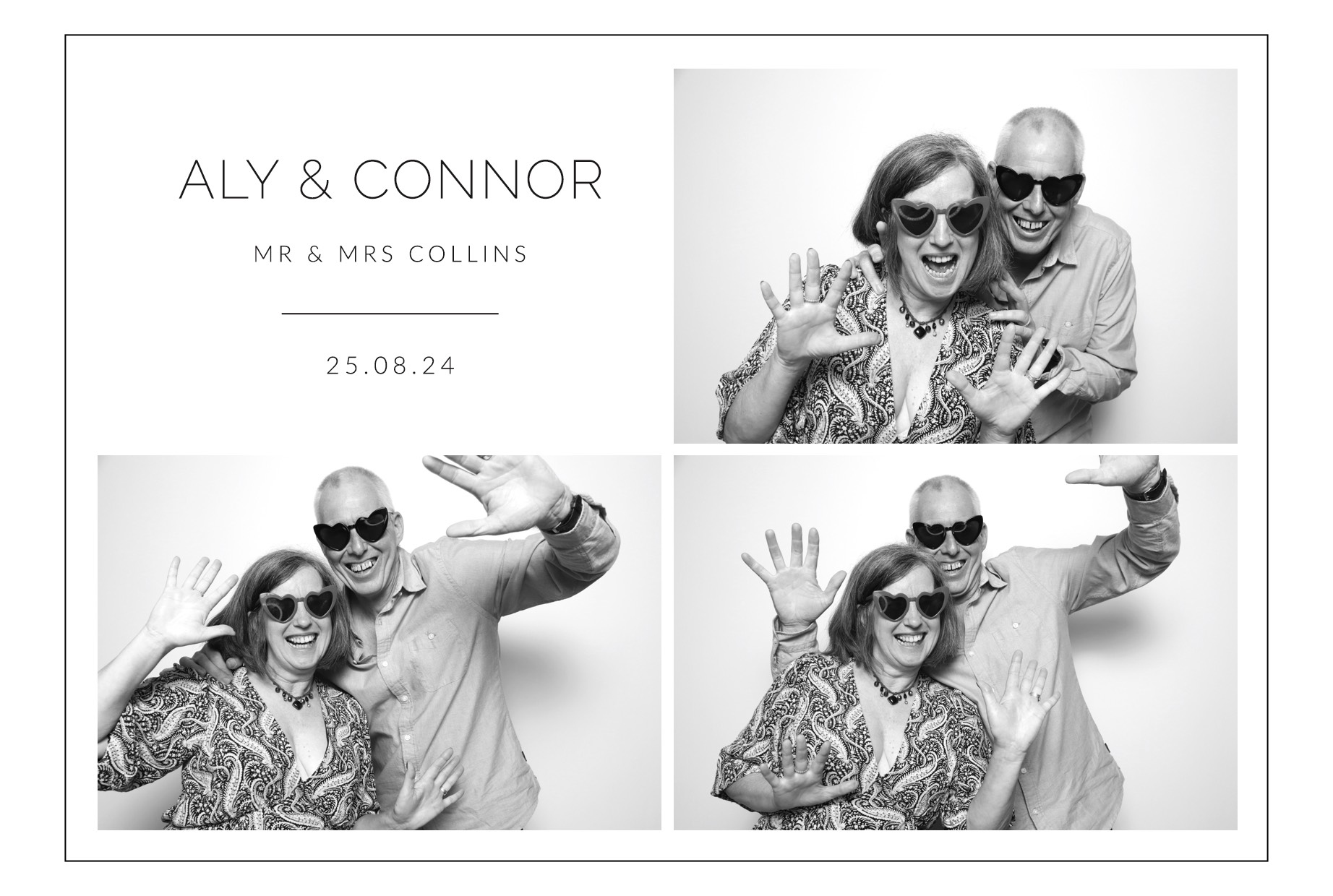 Aly & Connor | View more photos from the event at images.mobile-photo-booth.com/u/MobilePhotoBoothUK/Aly-Connor