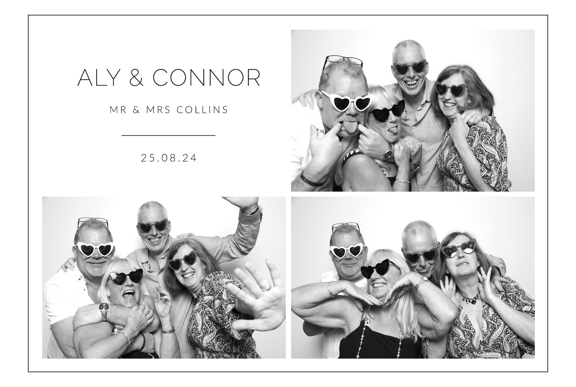 Aly & Connor | View more photos from the event at images.mobile-photo-booth.com/u/MobilePhotoBoothUK/Aly-Connor