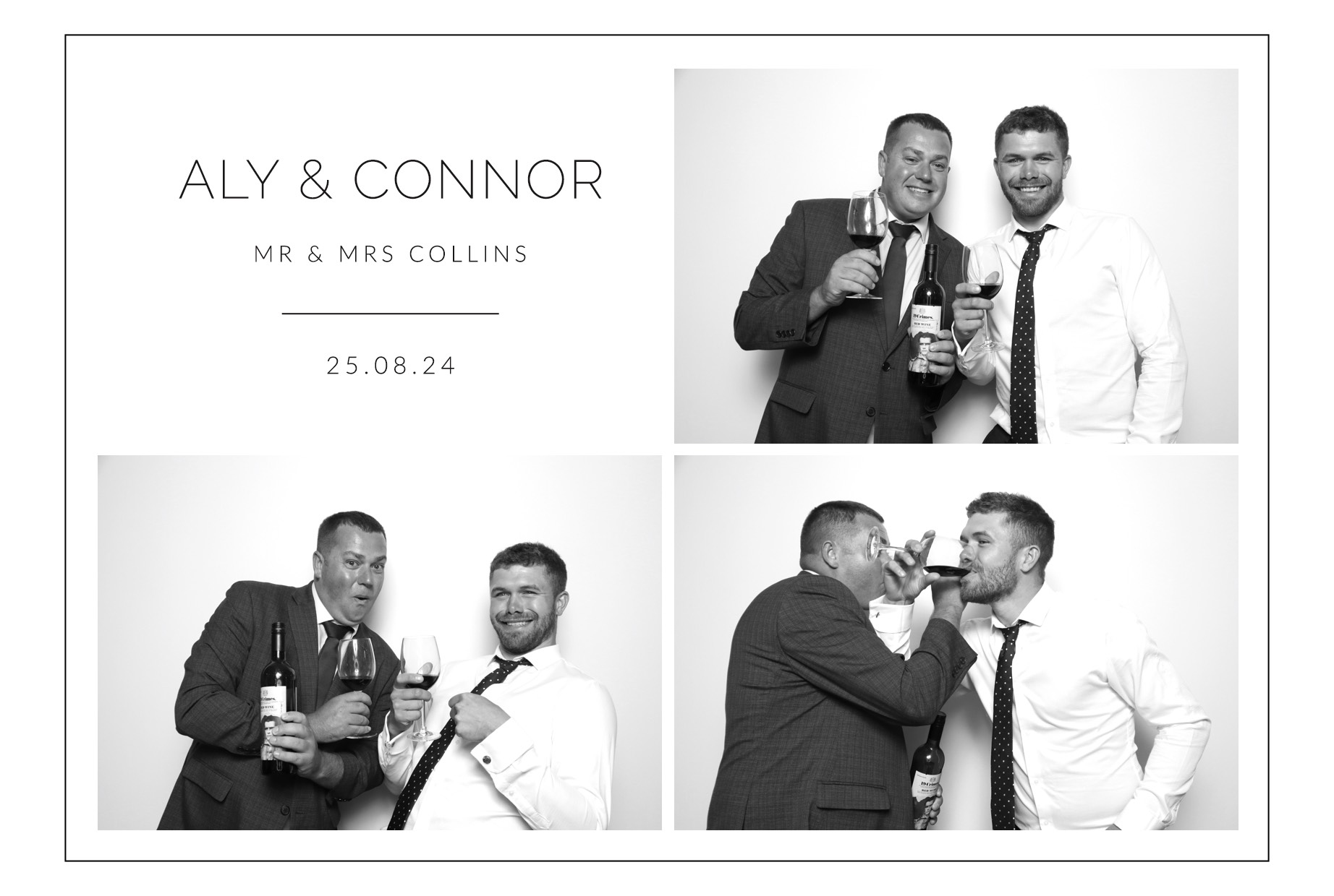 Aly & Connor | View more photos from the event at images.mobile-photo-booth.com/u/MobilePhotoBoothUK/Aly-Connor