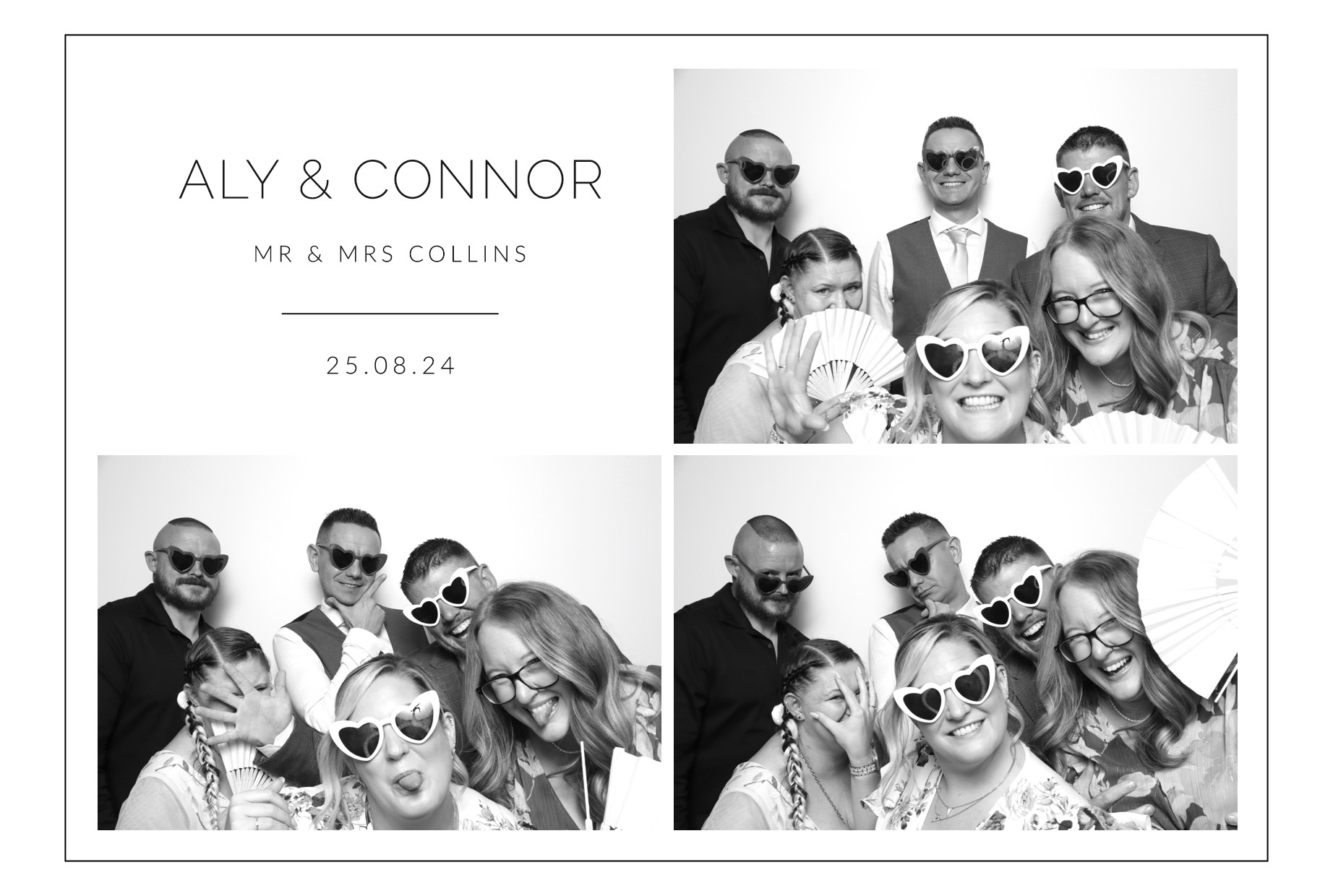 Aly & Connor | View more photos from the event at images.mobile-photo-booth.com/u/MobilePhotoBoothUK/Aly-Connor