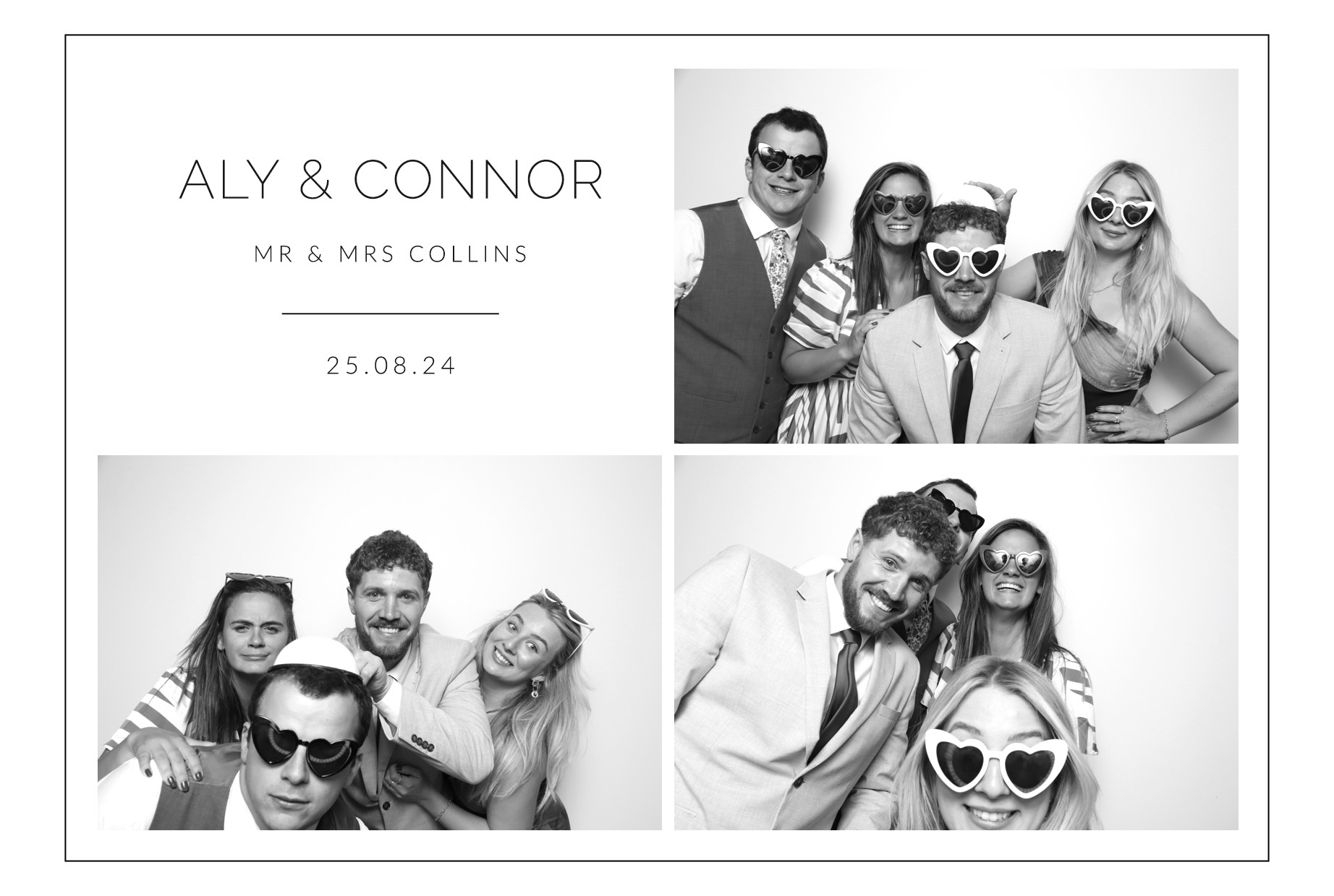 Aly & Connor | View more photos from the event at images.mobile-photo-booth.com/u/MobilePhotoBoothUK/Aly-Connor