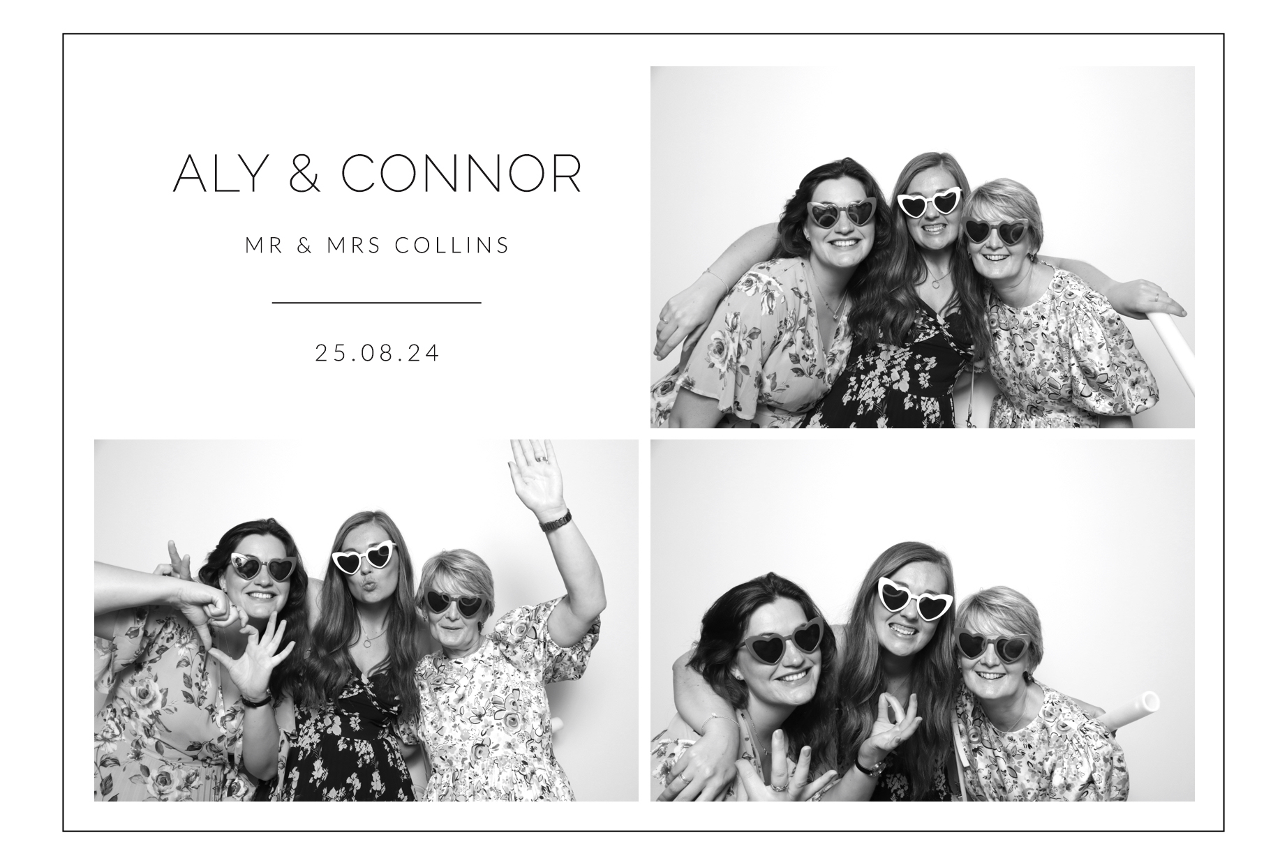Aly & Connor | View more photos from the event at images.mobile-photo-booth.com/u/MobilePhotoBoothUK/Aly-Connor