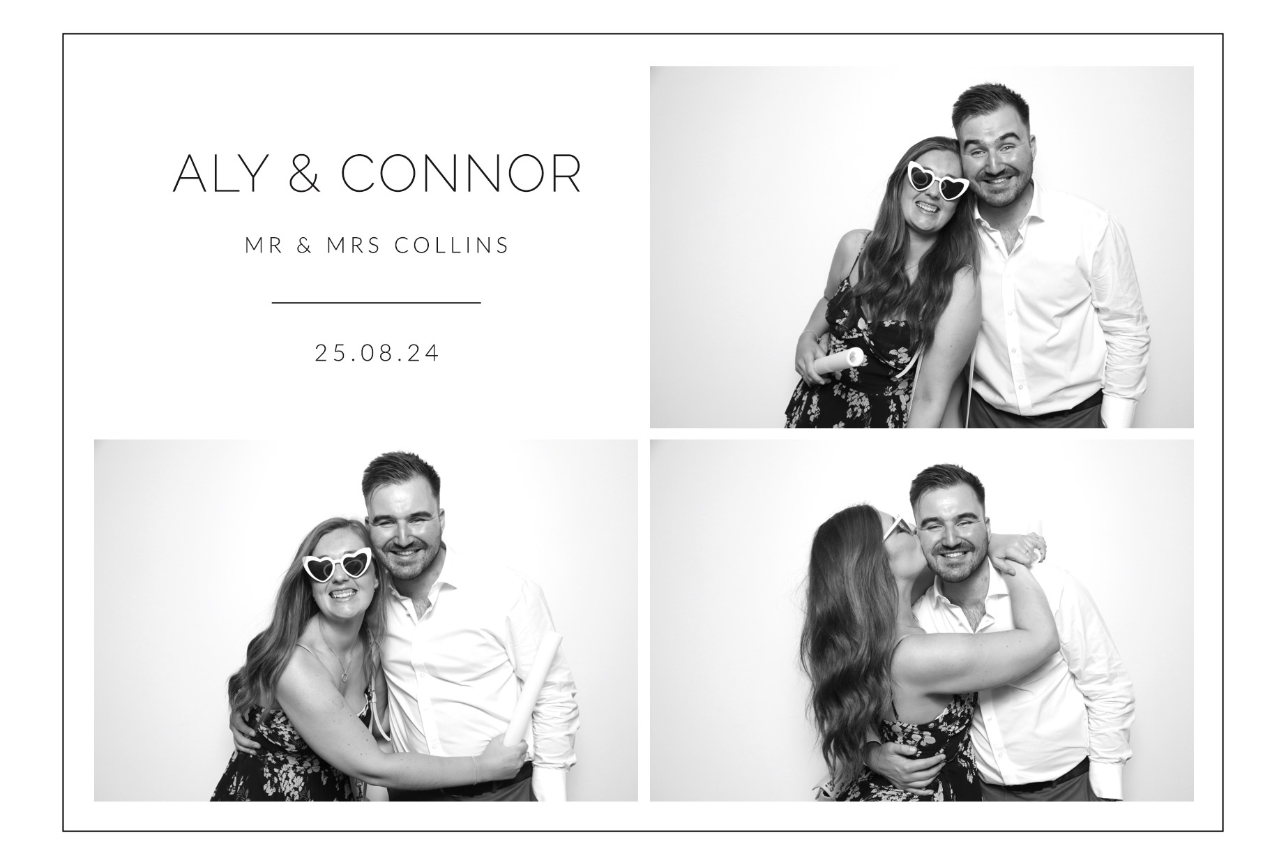 Aly & Connor | View more photos from the event at images.mobile-photo-booth.com/u/MobilePhotoBoothUK/Aly-Connor
