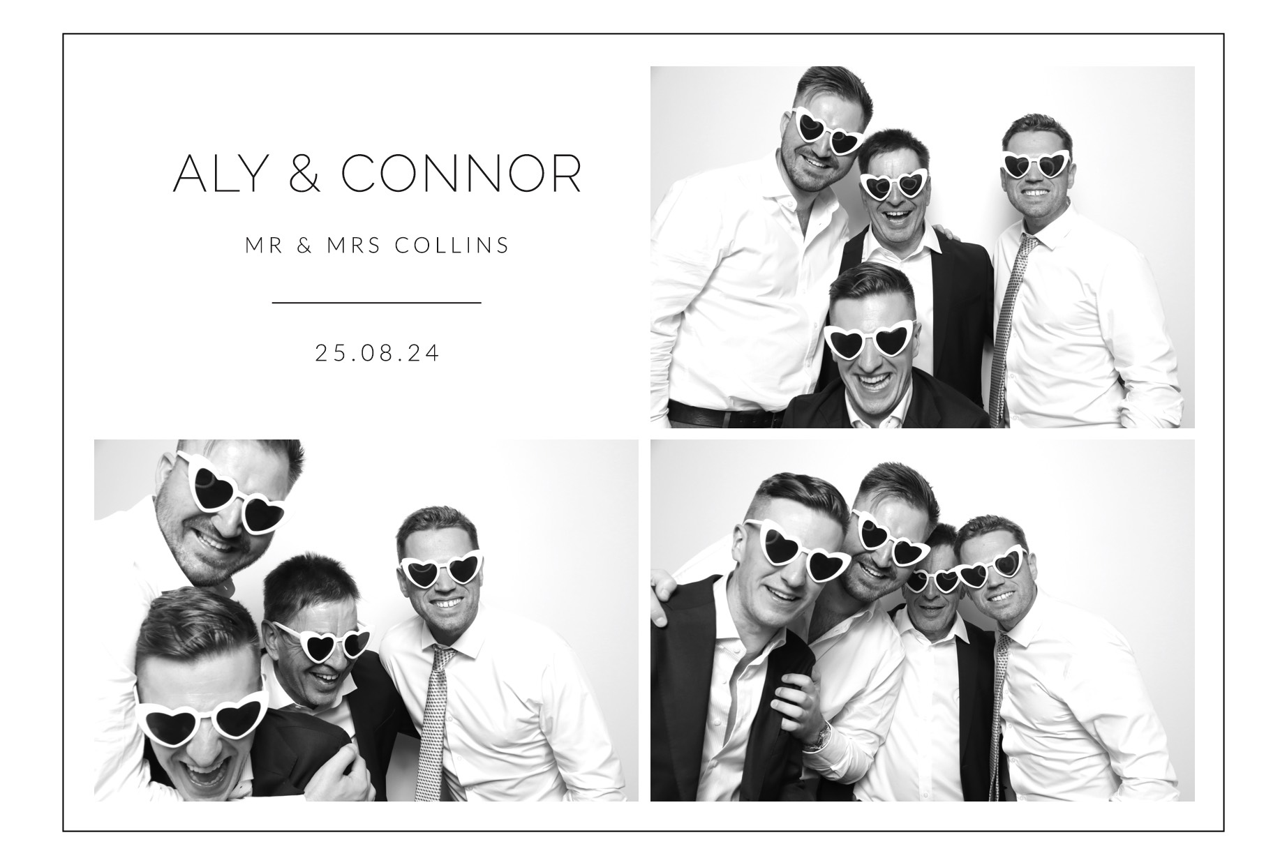 Aly & Connor | View more photos from the event at images.mobile-photo-booth.com/u/MobilePhotoBoothUK/Aly-Connor