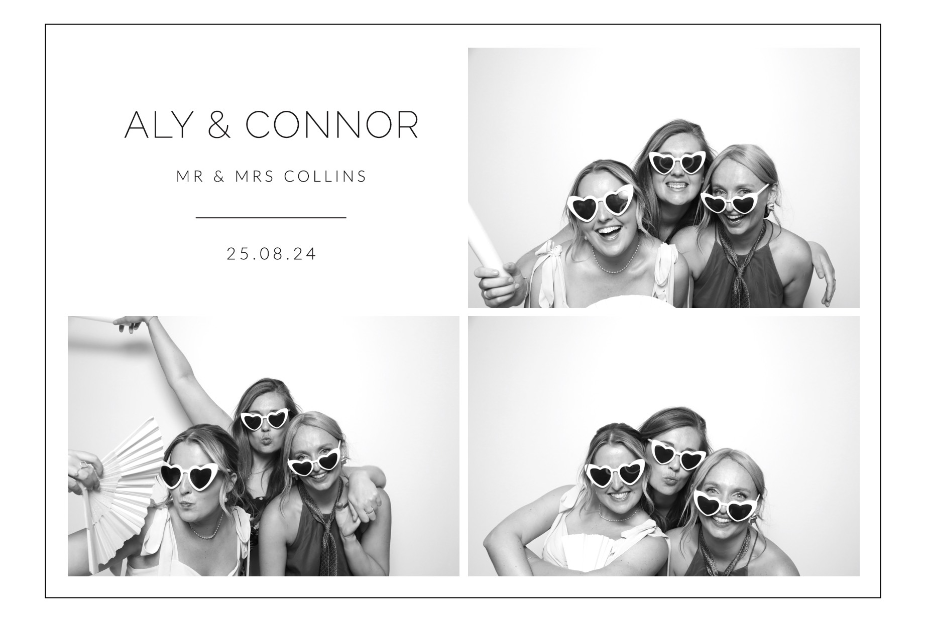 Aly & Connor | View more photos from the event at images.mobile-photo-booth.com/u/MobilePhotoBoothUK/Aly-Connor