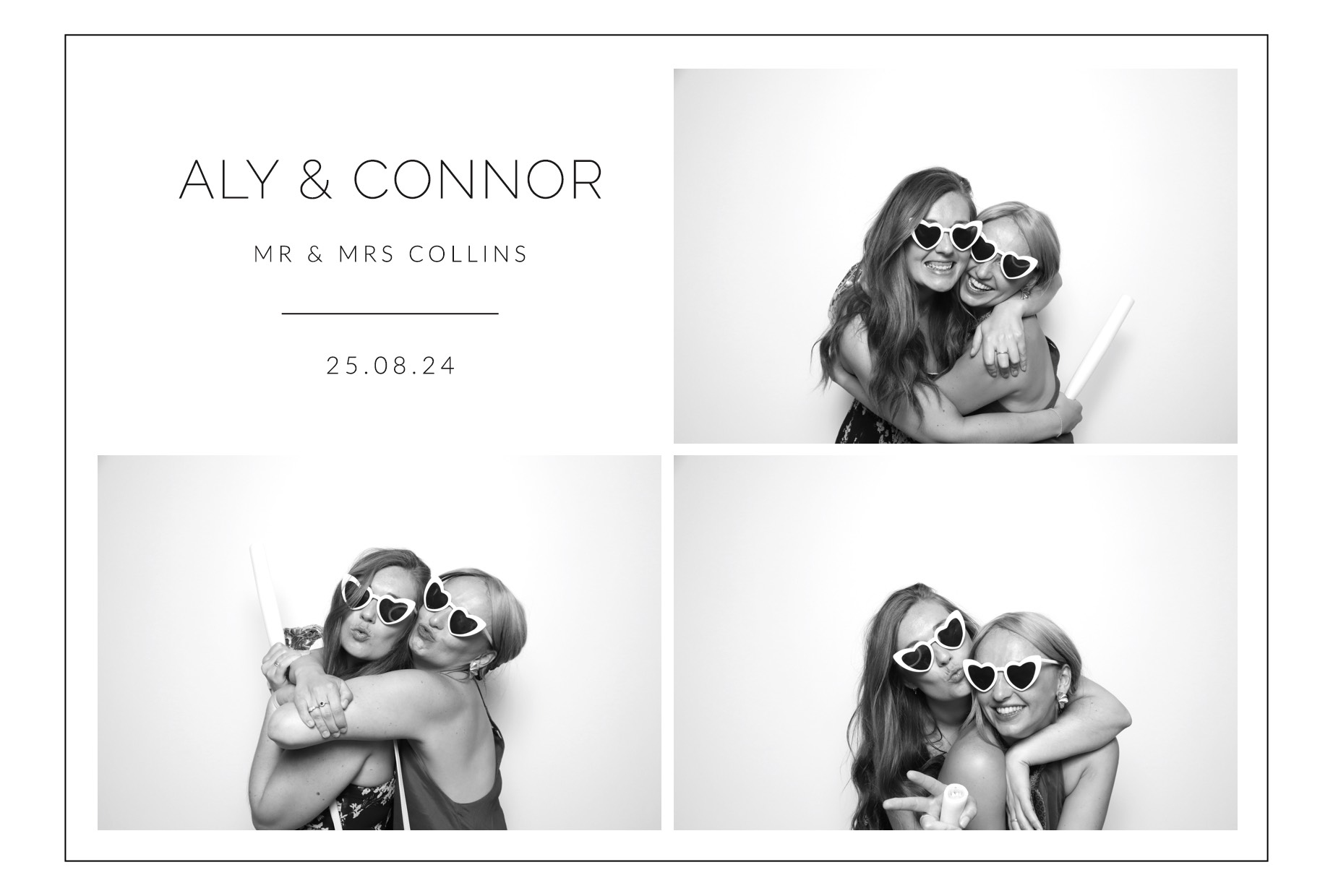Aly & Connor | View more photos from the event at images.mobile-photo-booth.com/u/MobilePhotoBoothUK/Aly-Connor