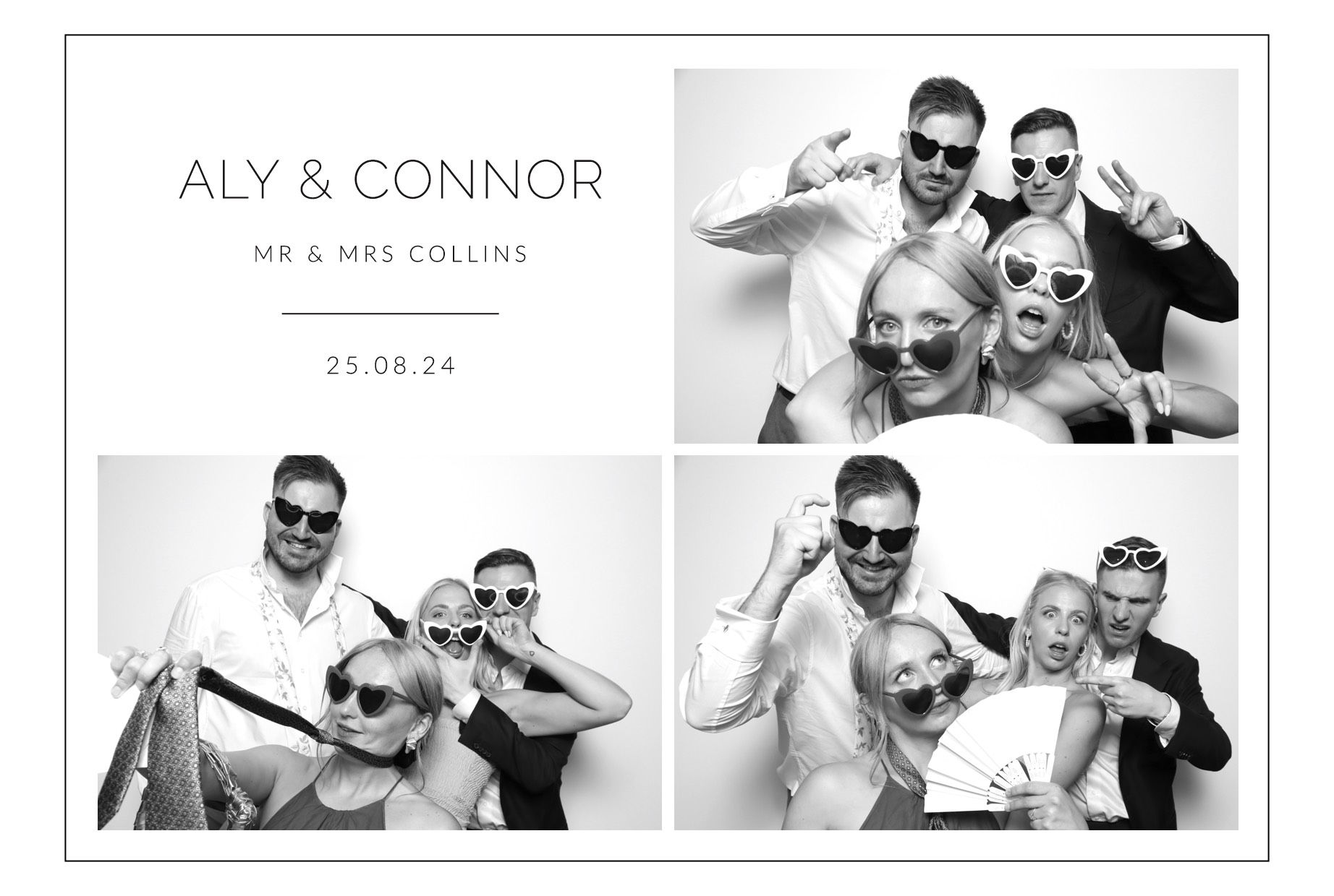 Aly & Connor | View more photos from the event at images.mobile-photo-booth.com/u/MobilePhotoBoothUK/Aly-Connor