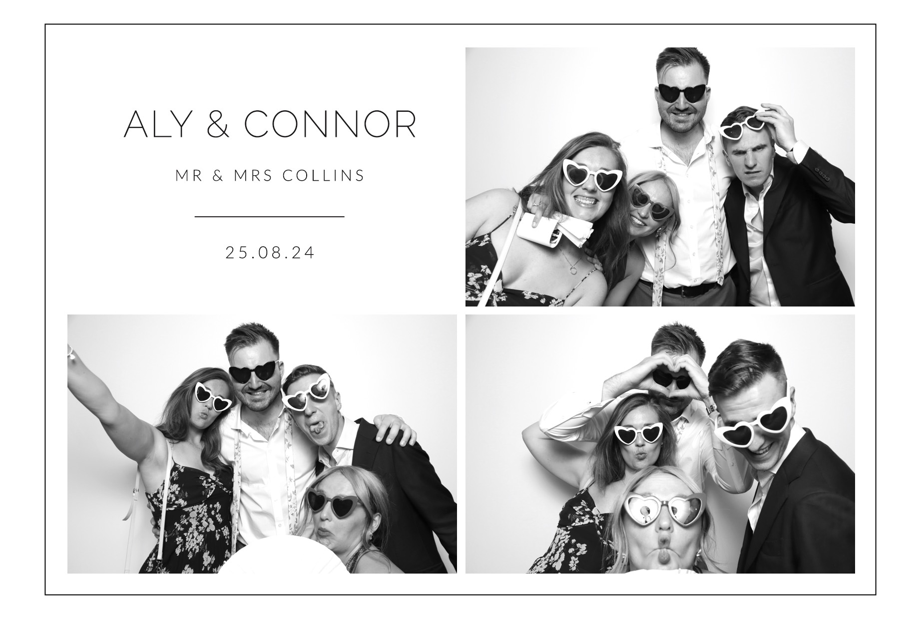 Aly & Connor | View more photos from the event at images.mobile-photo-booth.com/u/MobilePhotoBoothUK/Aly-Connor