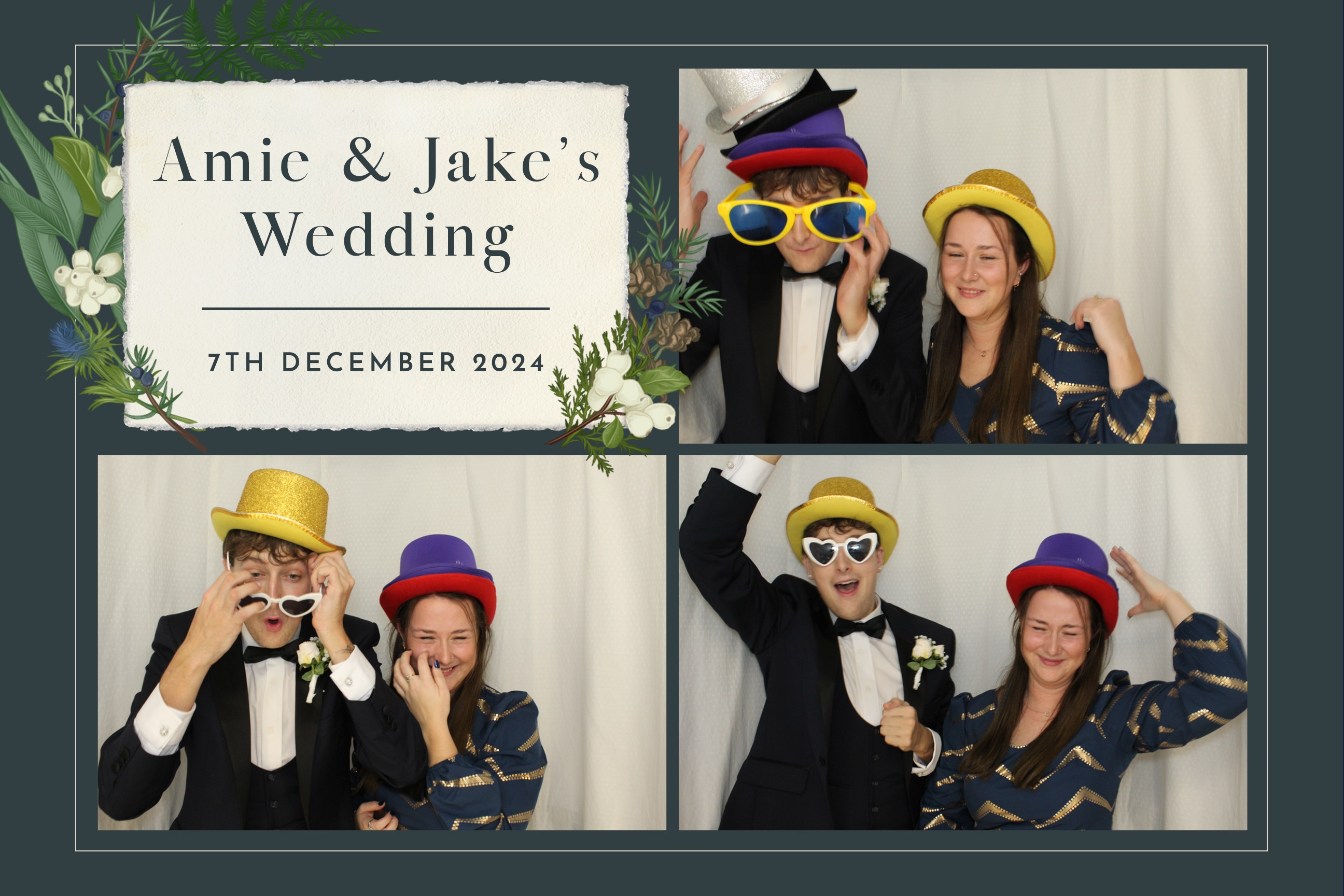 Amie & Jake | View more photos from the event at images.mobile-photo-booth.com/u/MobilePhotoBoothUK/Amie-Jake