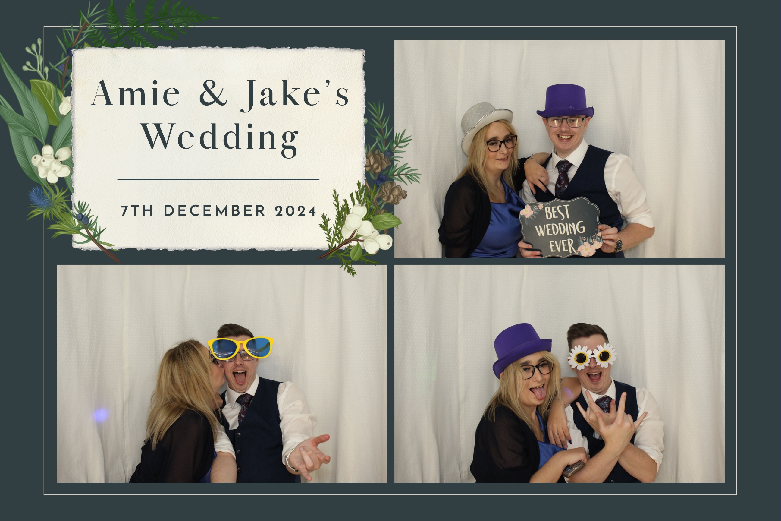 Amie & Jake | View more photos from the event at images.mobile-photo-booth.com/u/MobilePhotoBoothUK/Amie-Jake