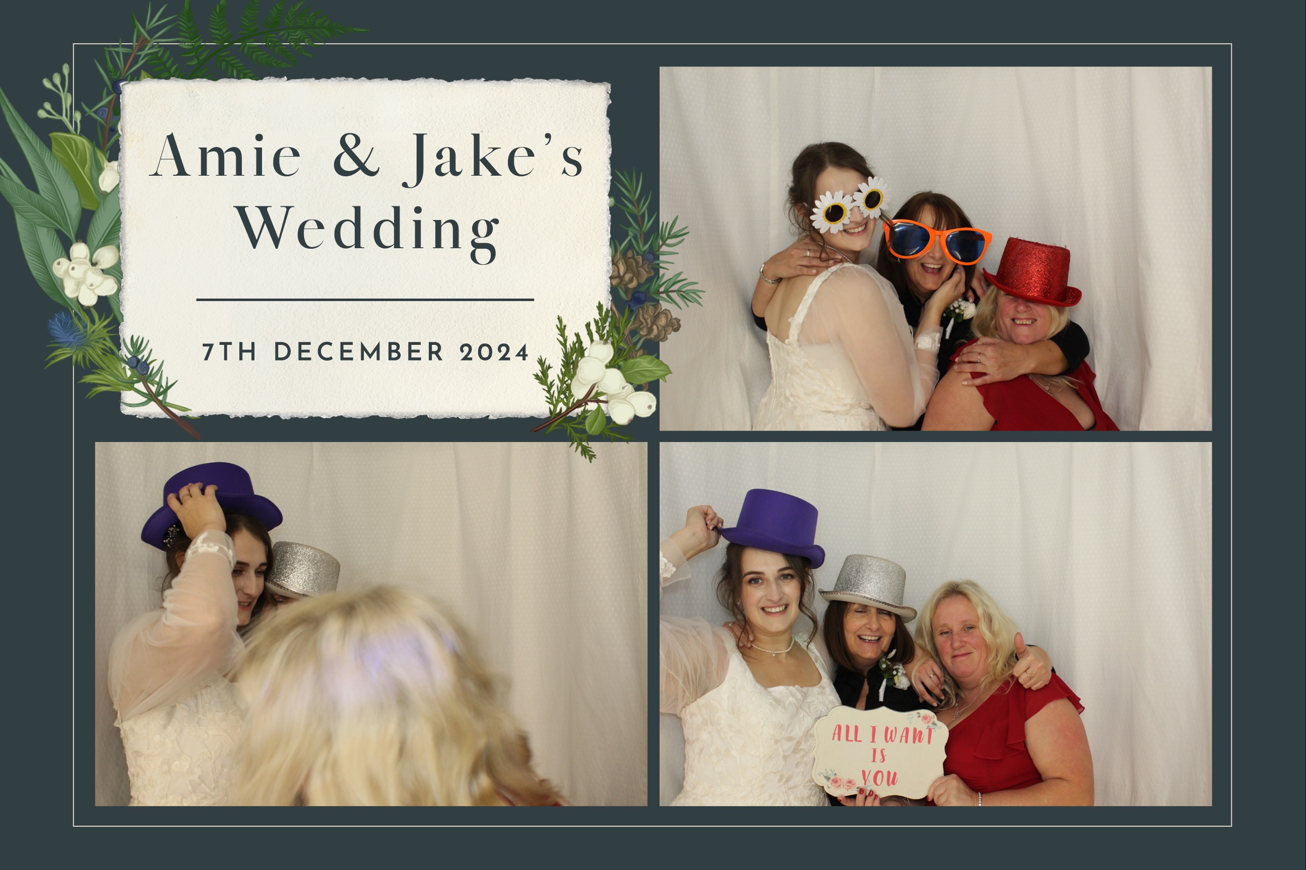 Amie & Jake | View more photos from the event at images.mobile-photo-booth.com/u/MobilePhotoBoothUK/Amie-Jake