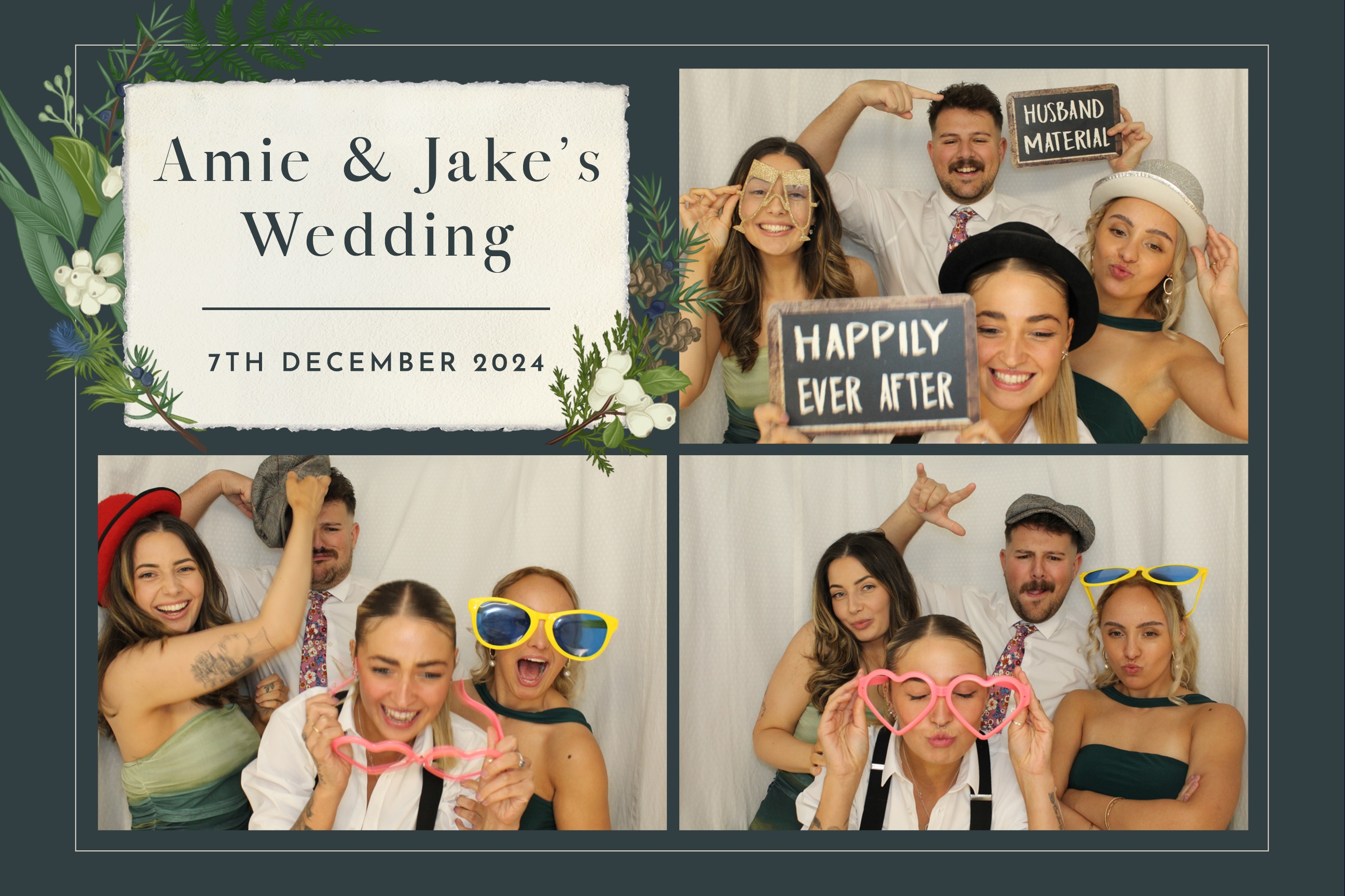 Amie & Jake | View more photos from the event at images.mobile-photo-booth.com/u/MobilePhotoBoothUK/Amie-Jake