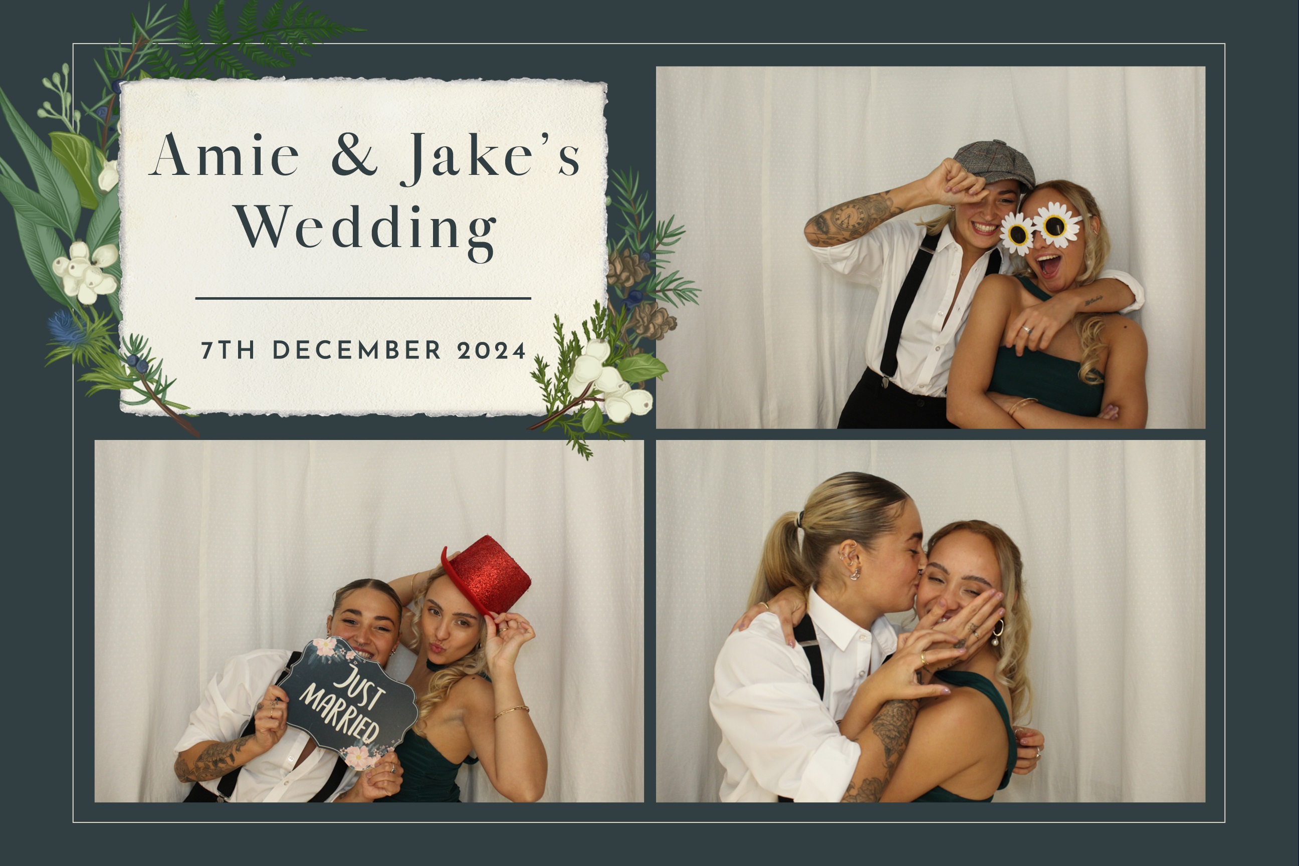 Amie & Jake | View more photos from the event at images.mobile-photo-booth.com/u/MobilePhotoBoothUK/Amie-Jake