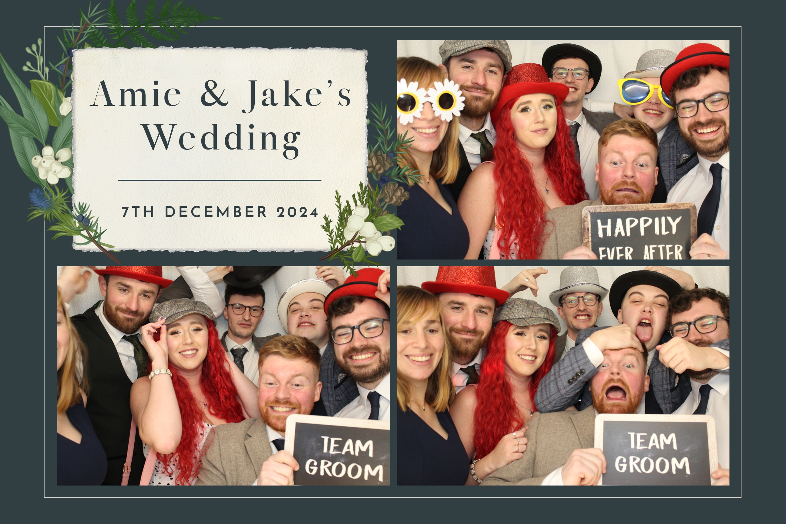 Amie & Jake | View more photos from the event at images.mobile-photo-booth.com/u/MobilePhotoBoothUK/Amie-Jake