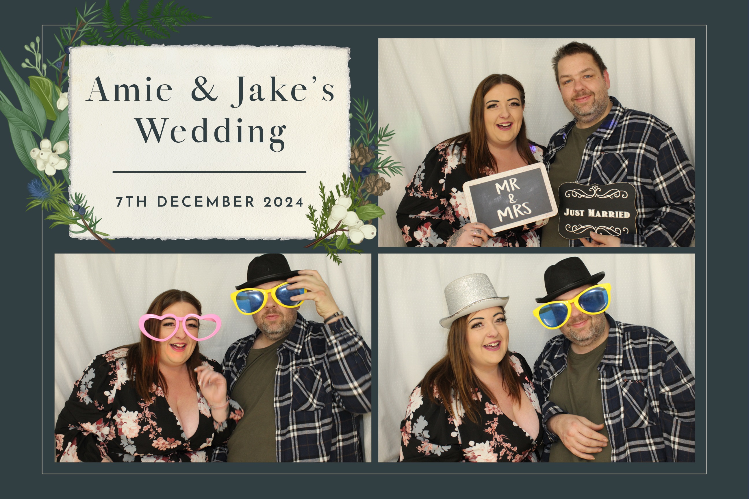 Amie & Jake | View more photos from the event at images.mobile-photo-booth.com/u/MobilePhotoBoothUK/Amie-Jake