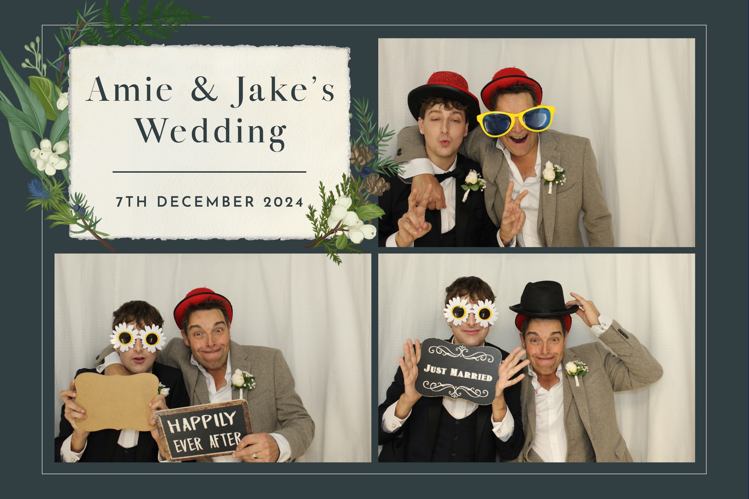 Amie & Jake | View more photos from the event at images.mobile-photo-booth.com/u/MobilePhotoBoothUK/Amie-Jake
