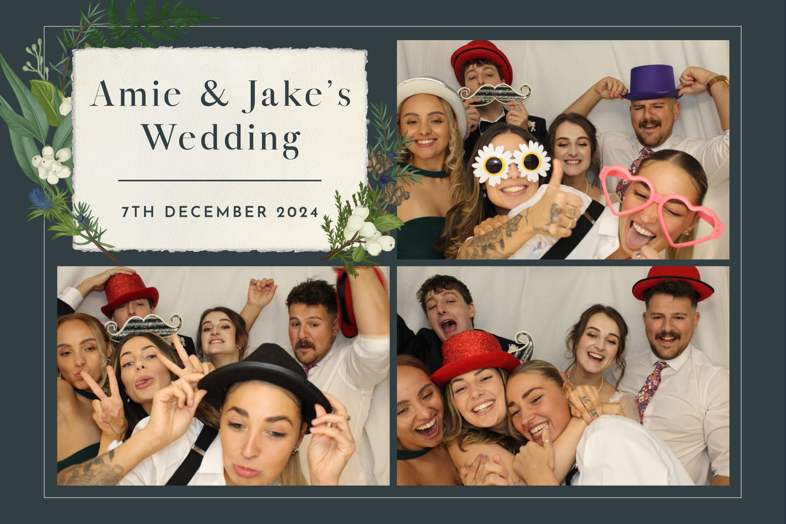 Amie & Jake | View more photos from the event at images.mobile-photo-booth.com/u/MobilePhotoBoothUK/Amie-Jake